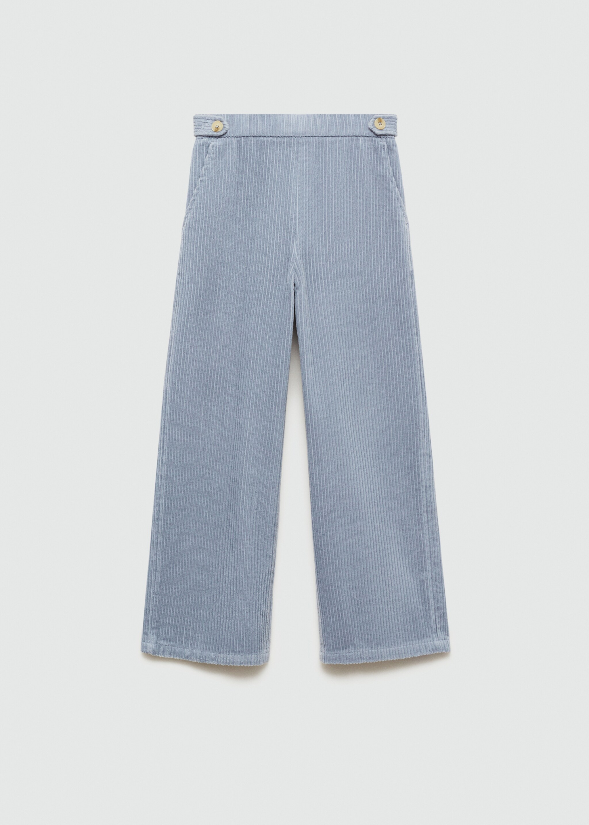 Pantalón culotte pana - Artículo sin modelo, Azul. Ref: 77005986-00.