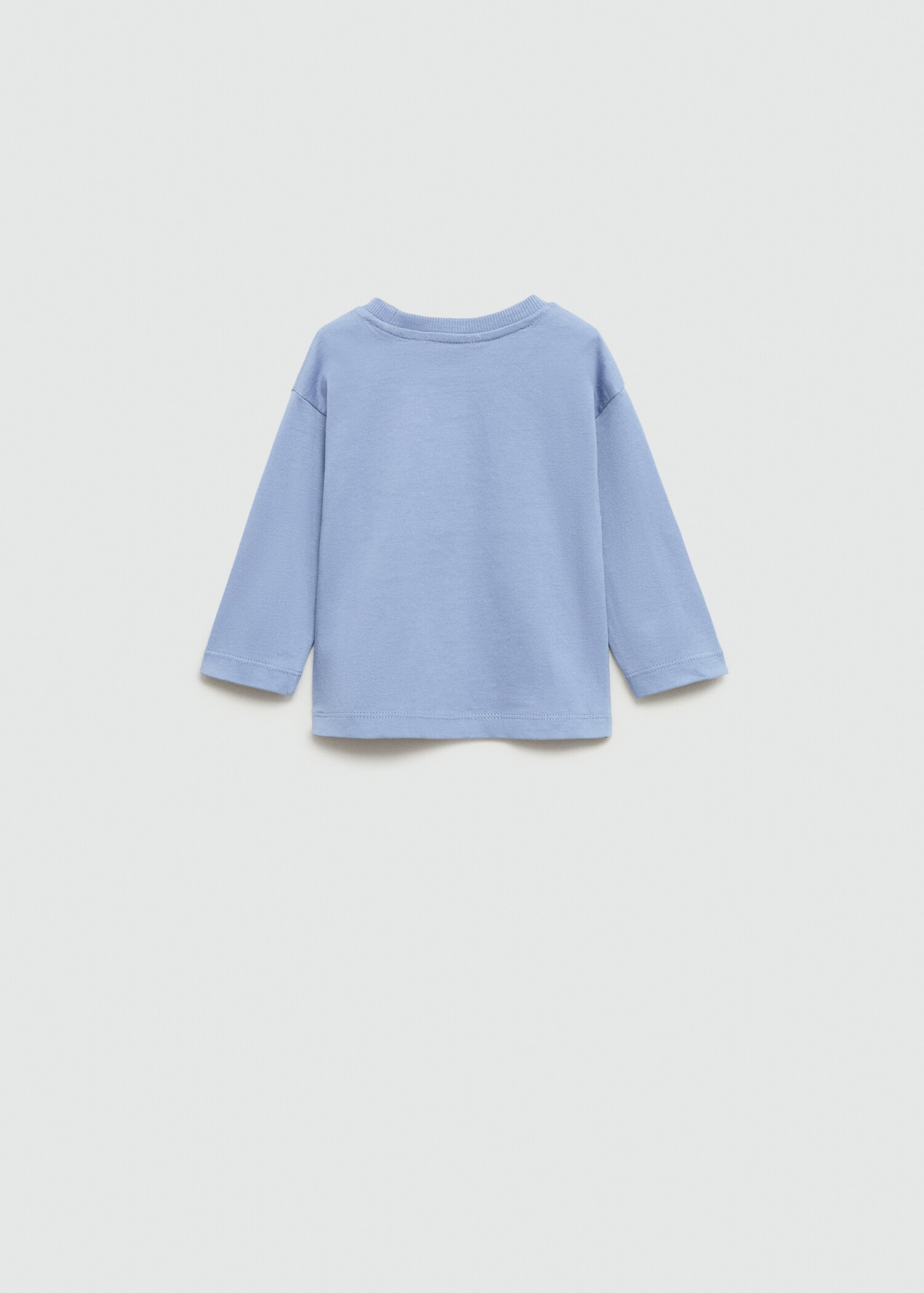Printed long sleeve t-shirt - Reverse of the article