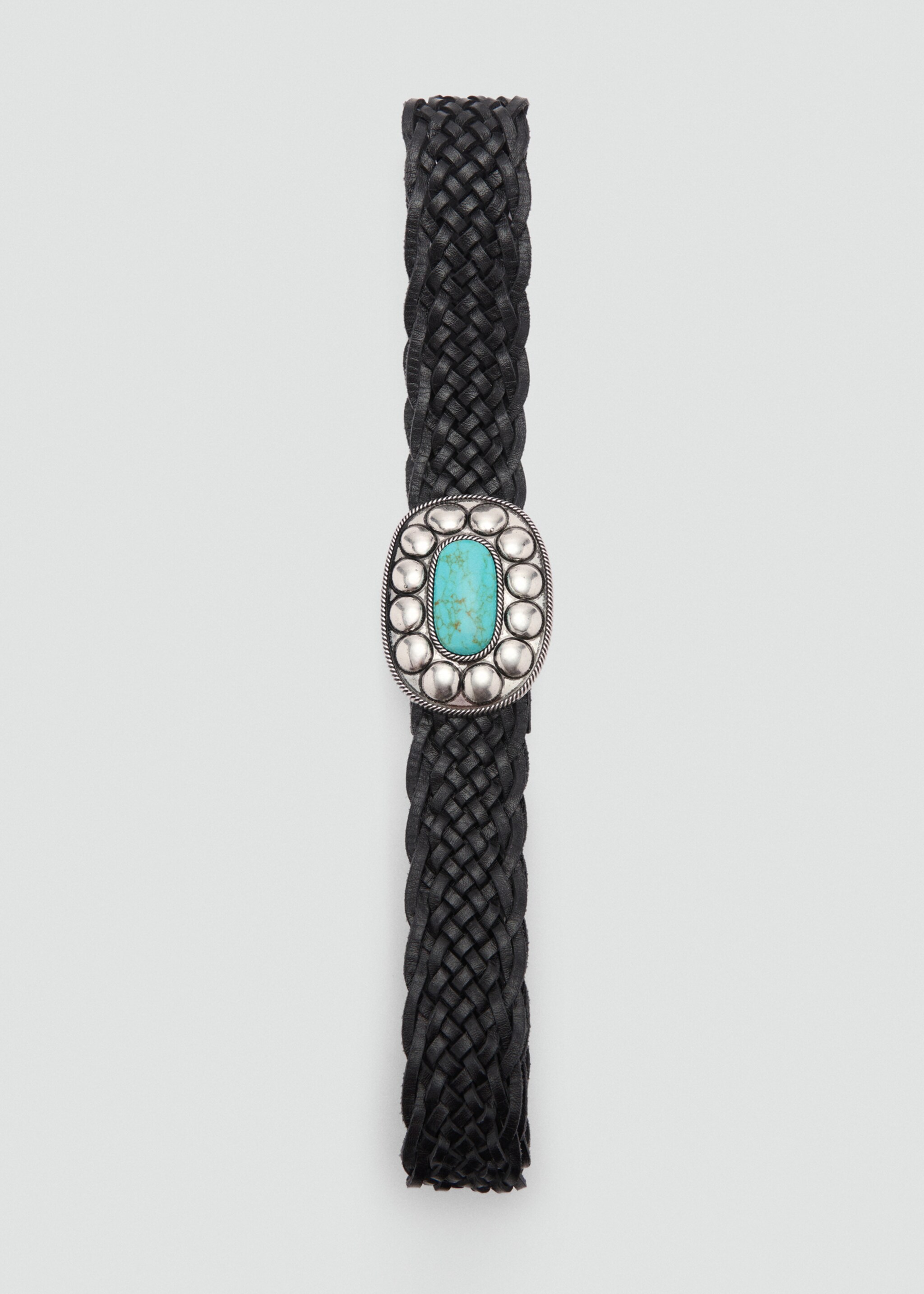 Buckle leather belt - Details of the article 2