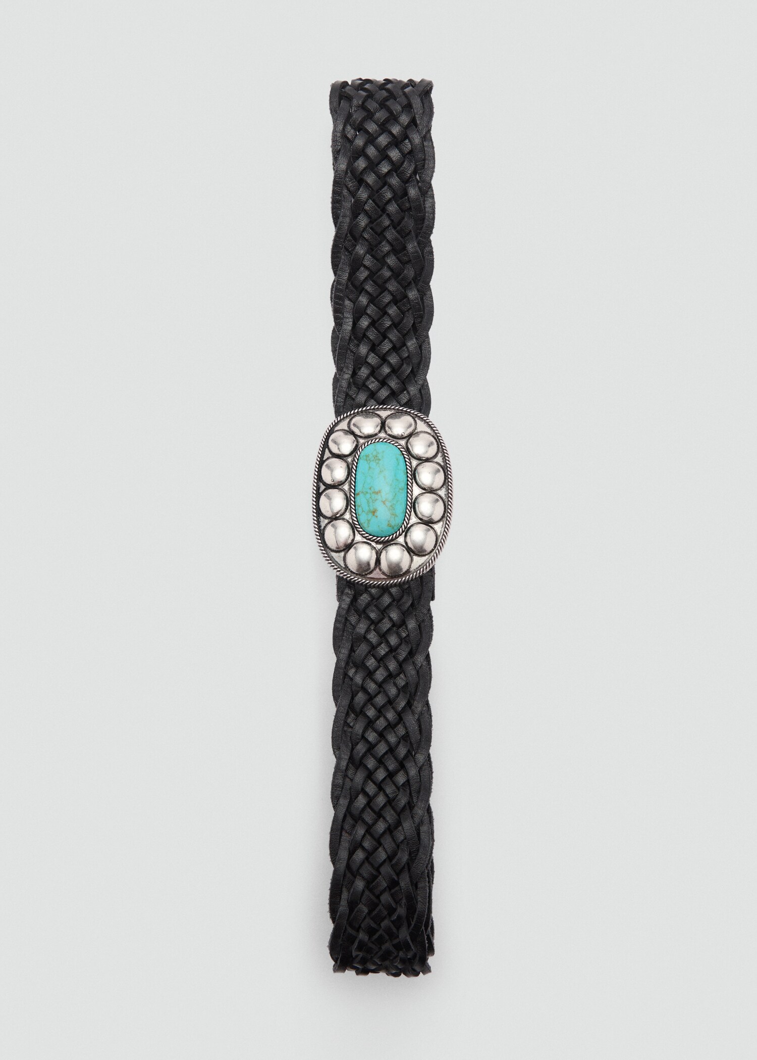 Buckle leather belt - Details of the article 2