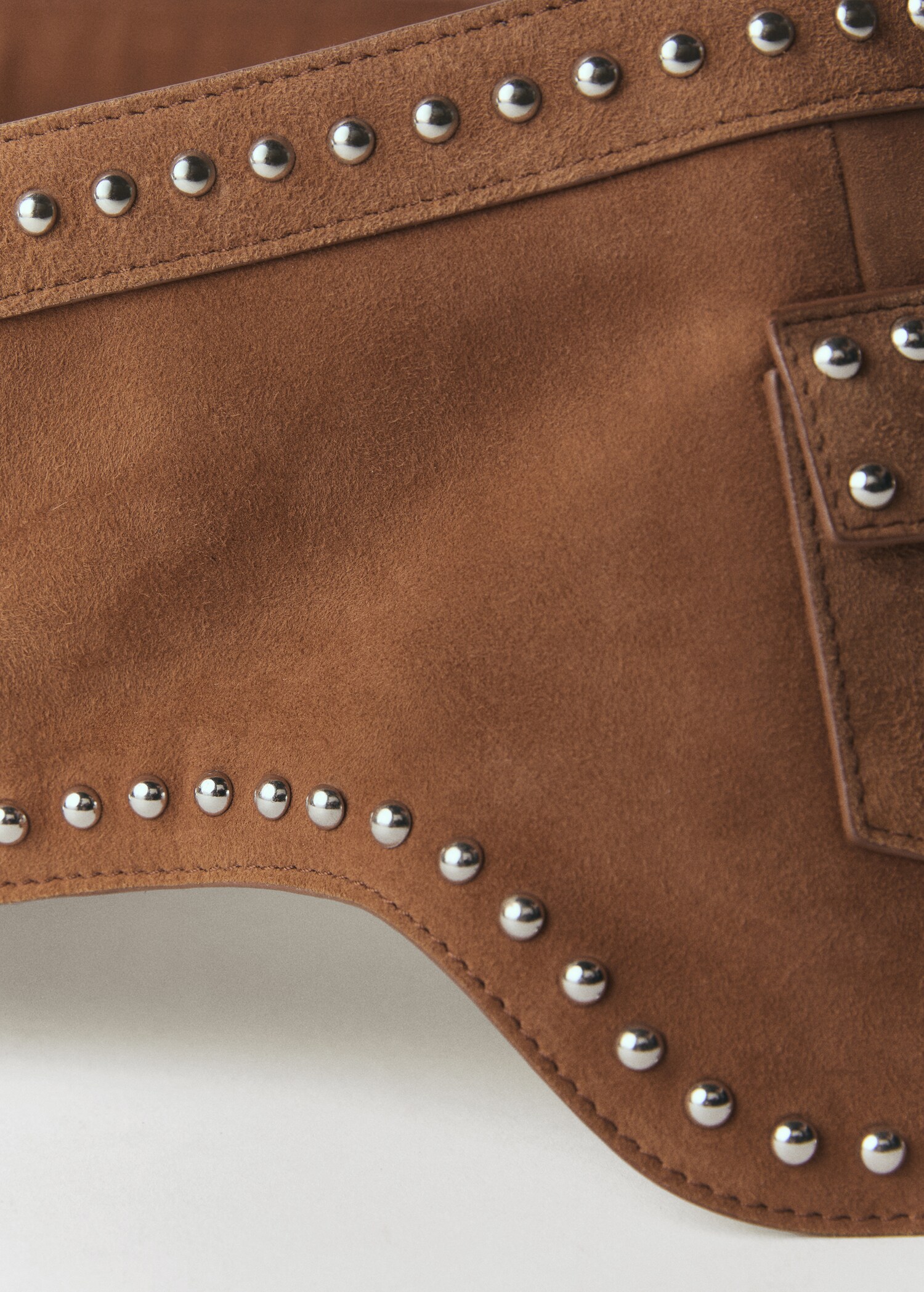 Leather obi belt - Details of the article 1