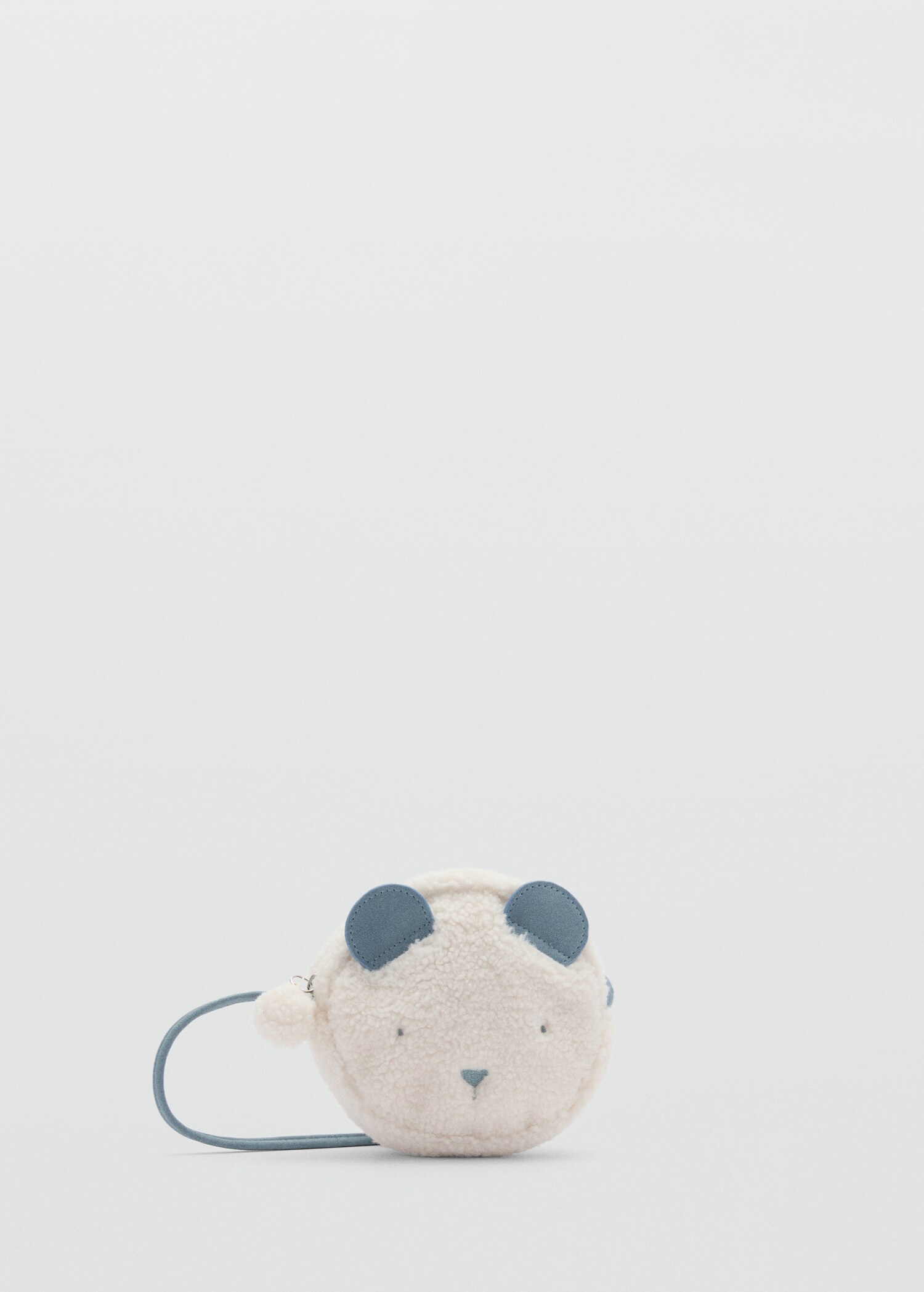 Teddy bear shearling-effect bag - Article without model