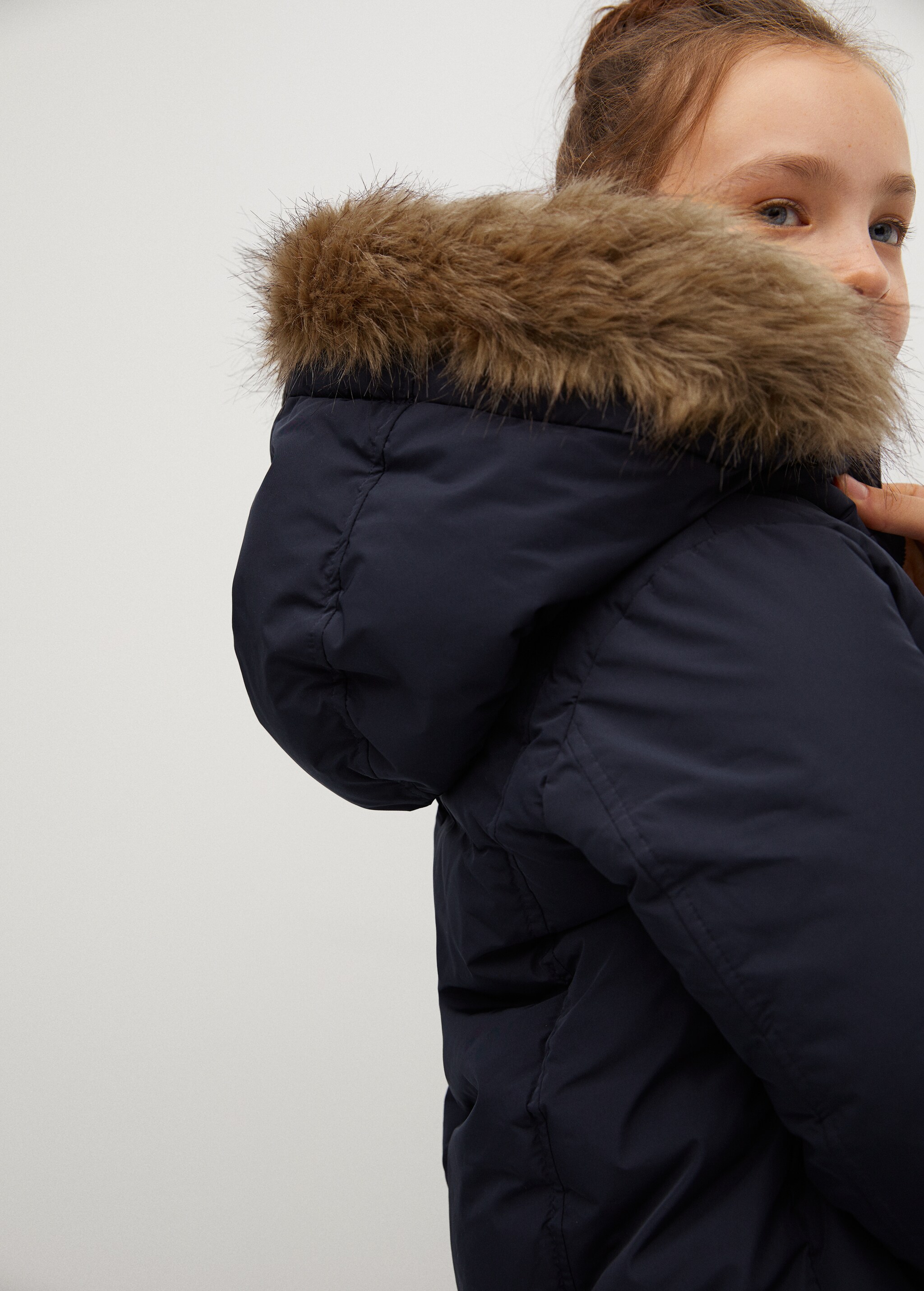 Anorak acolchado capucha pelo - Detalle del artículo 1