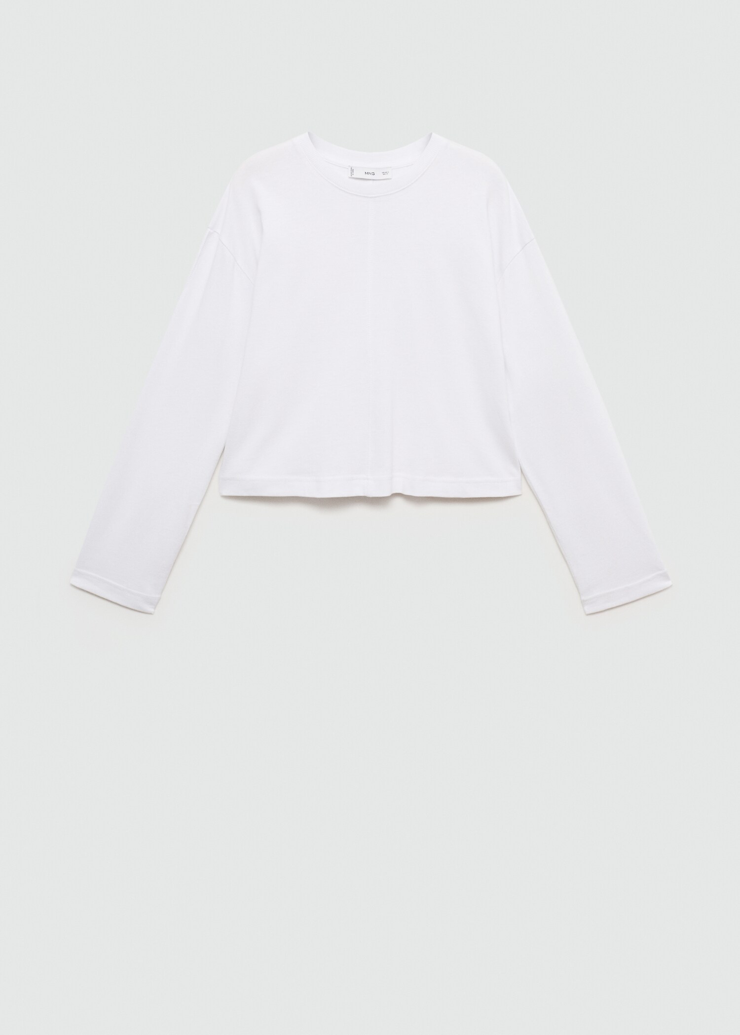 Long-sleeve t-shirt with cut-out - Article without model