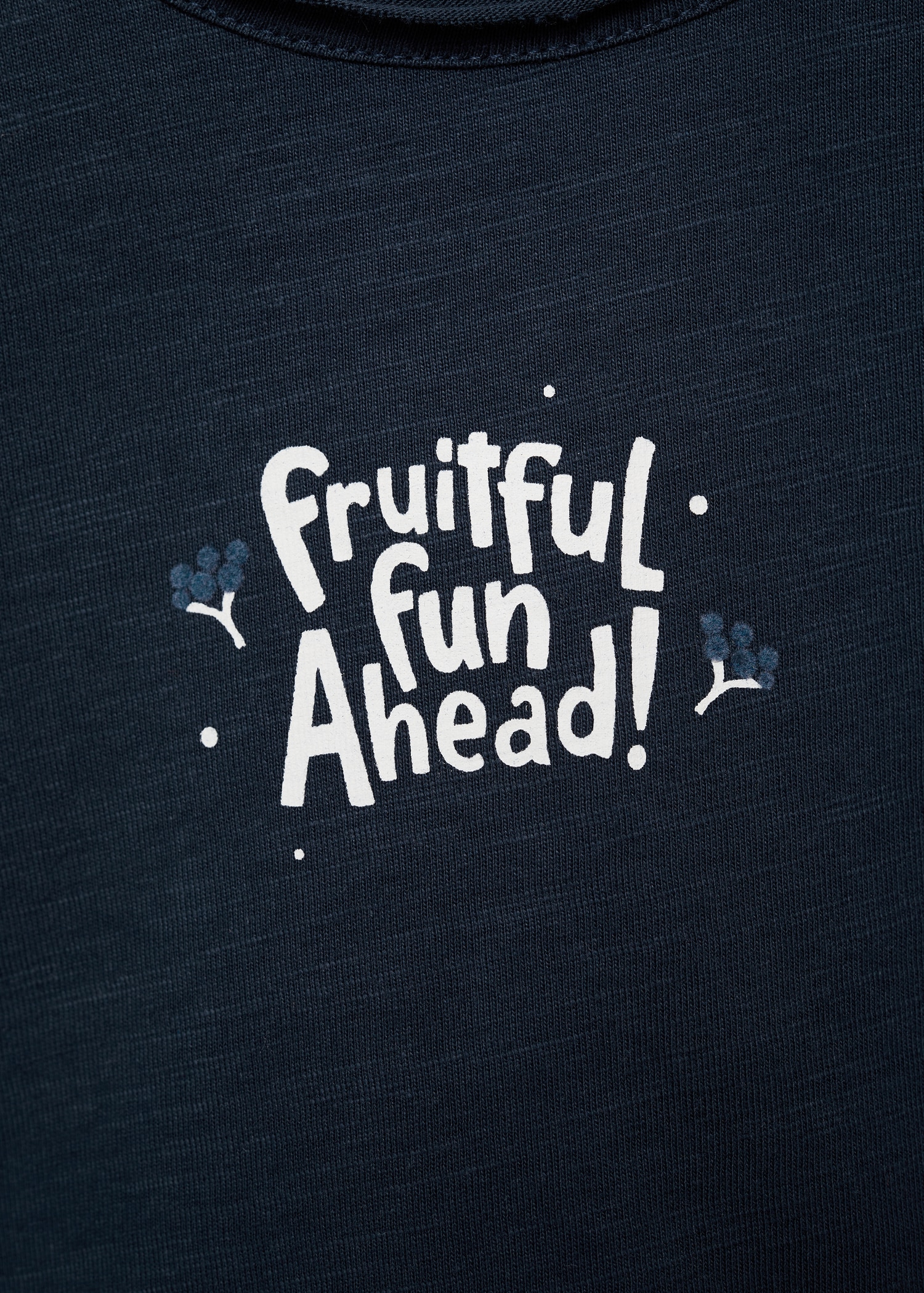 Printed message T-shirt - Details of the article 0