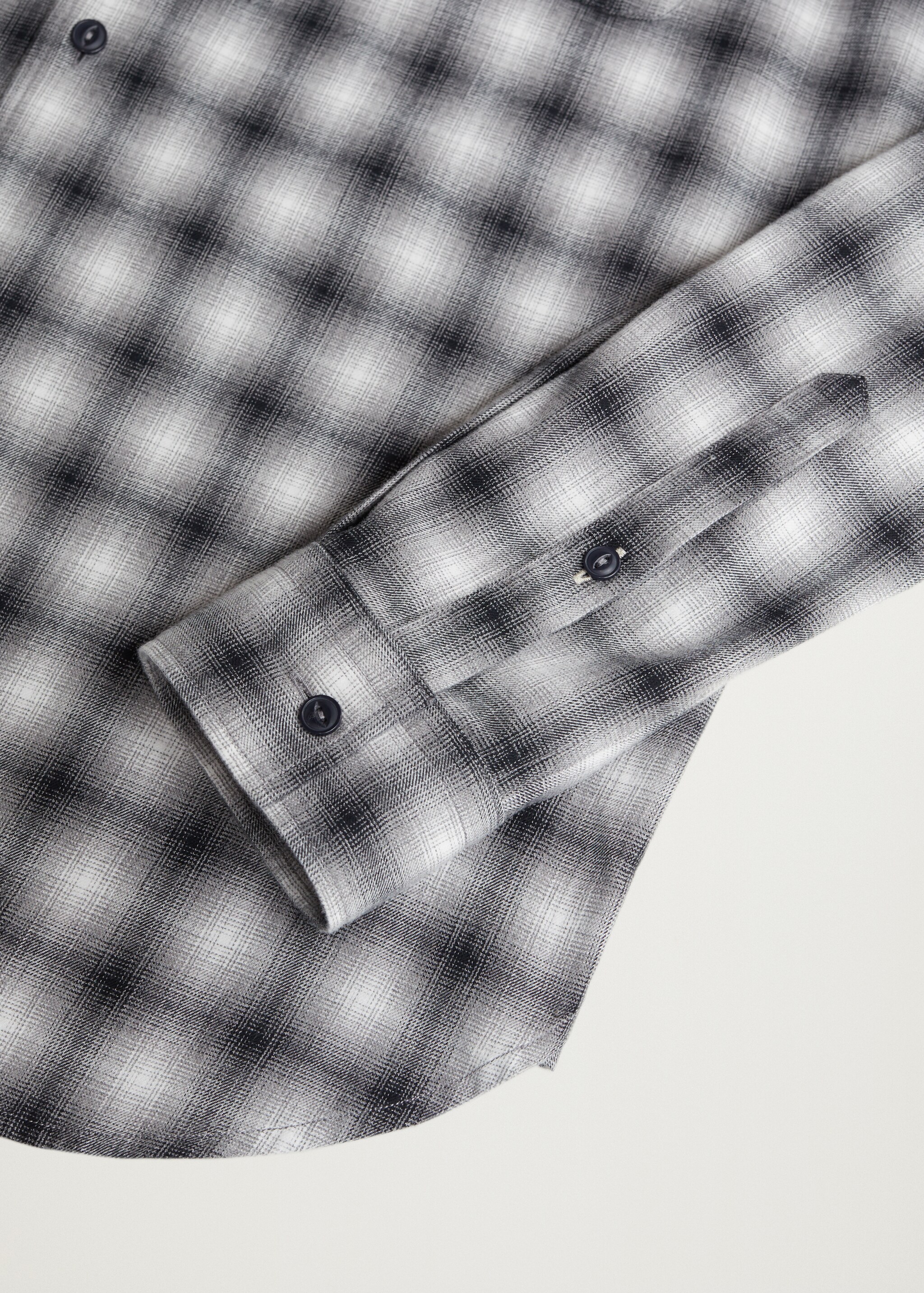Košile regular fit bavlněná kostkovaná - Detail zboží 7