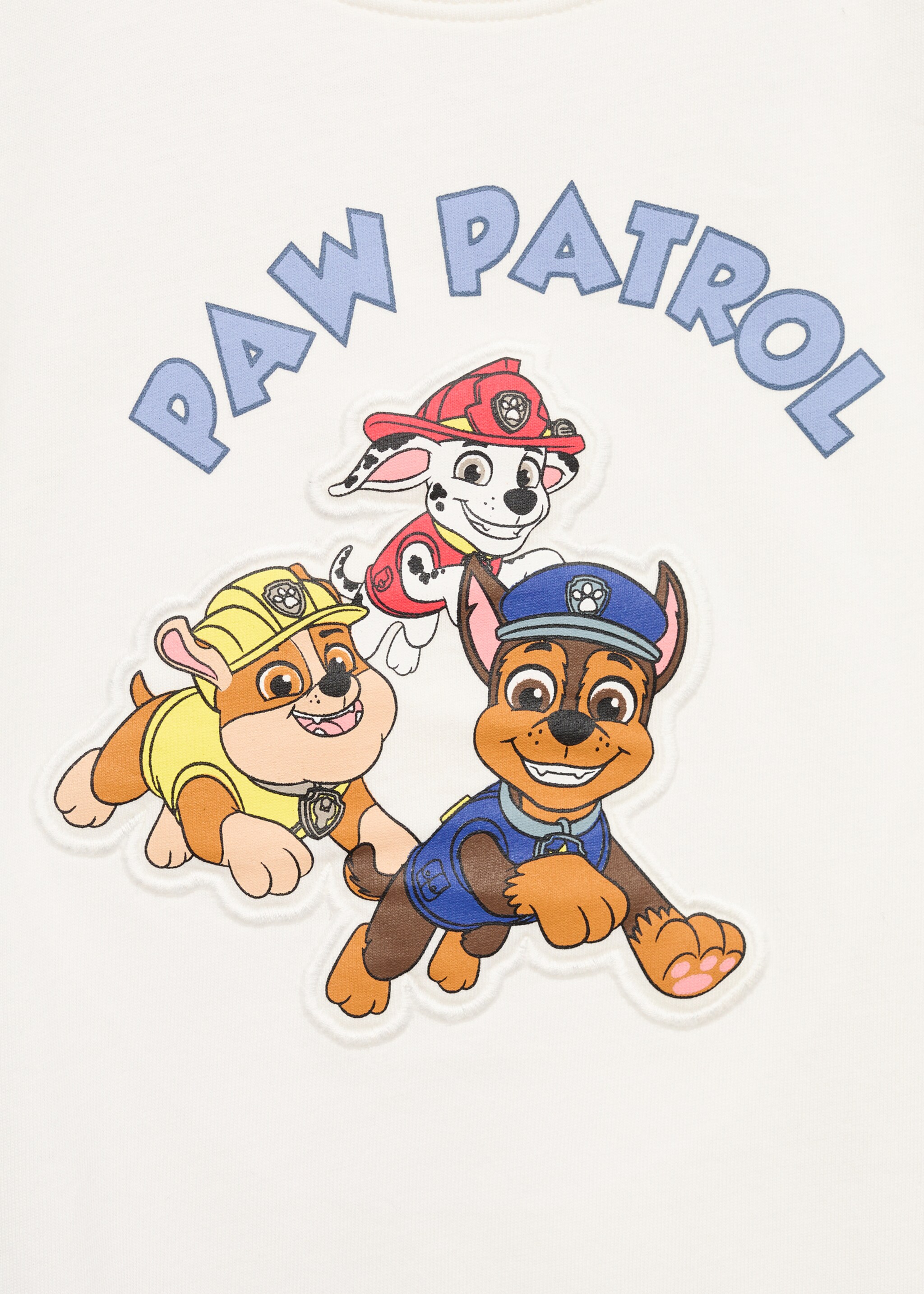 Paw Patrol printed t-shirt - Details of the article 8, Off White. Ref: 77006732-00.