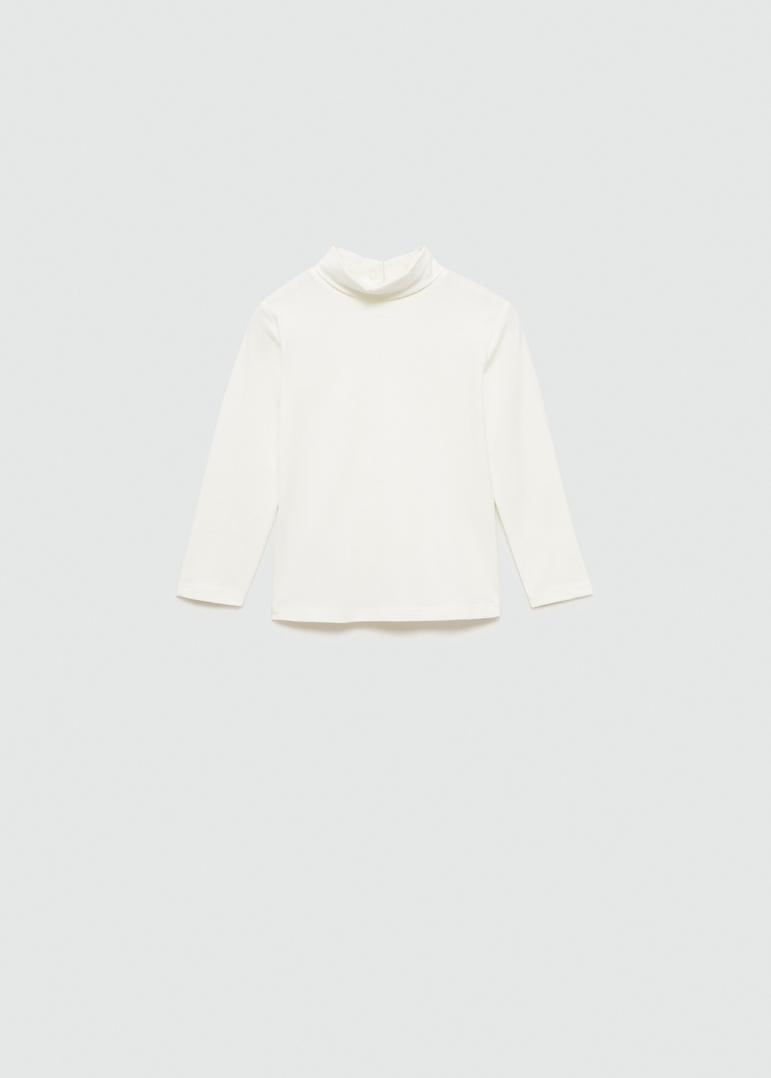 Camiseta algodón cuello alto - Artículo sin modelo