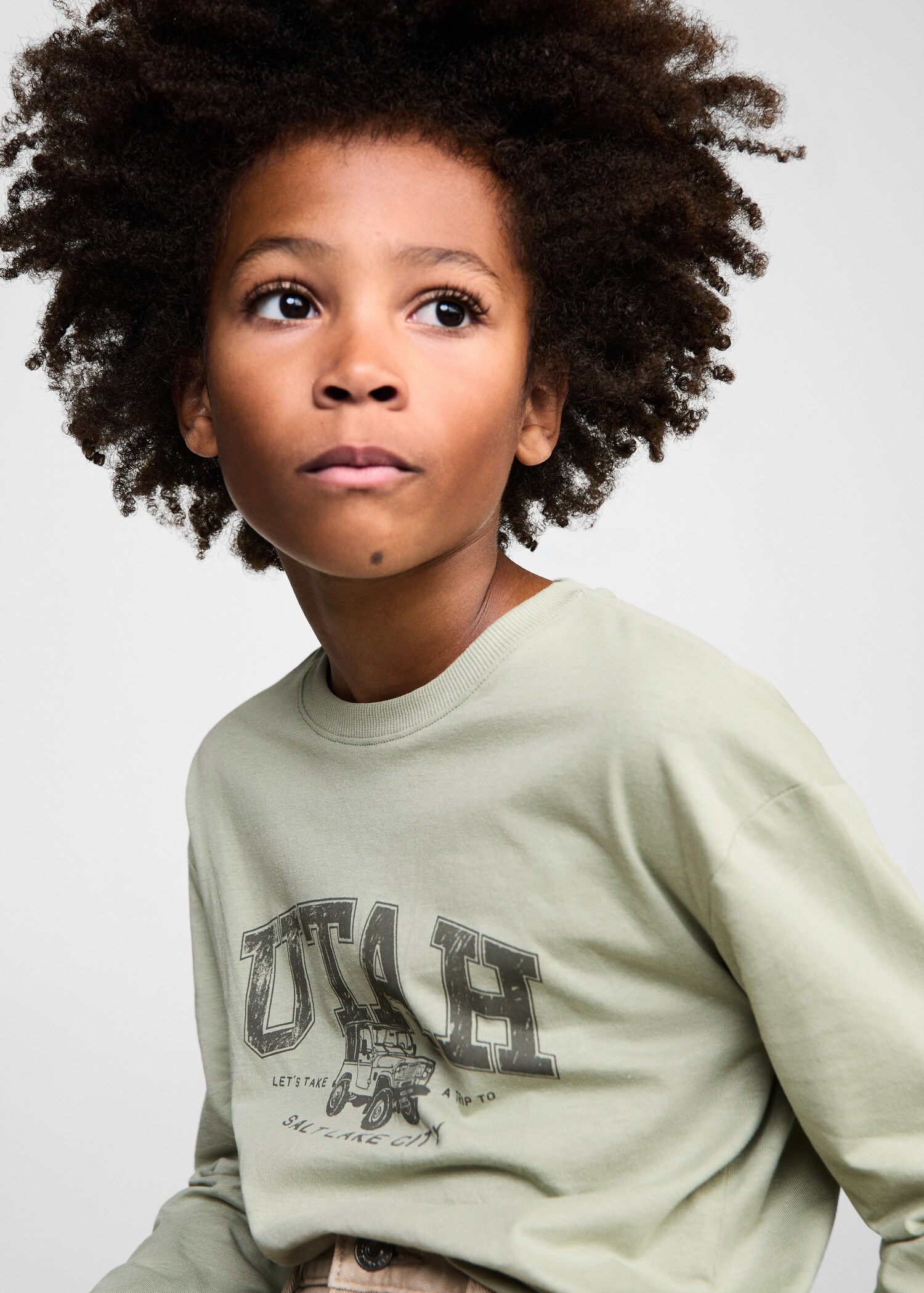 Printed long sleeve t-shirt - Details of the article 1