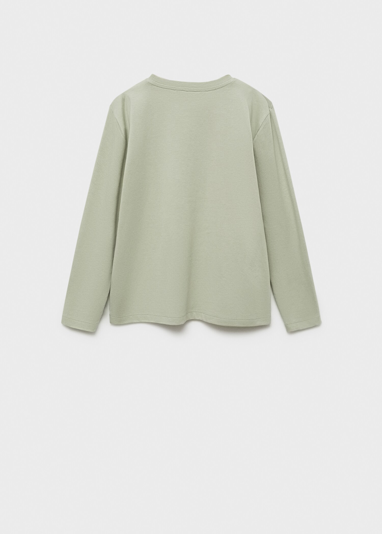 Printed long sleeve t-shirt - Reverse of the article