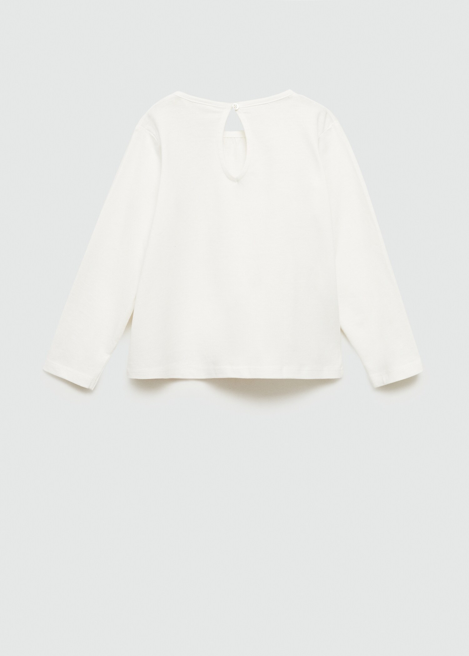 Langarm-T-Shirt mit Taschen - Rückseite des Artikels
