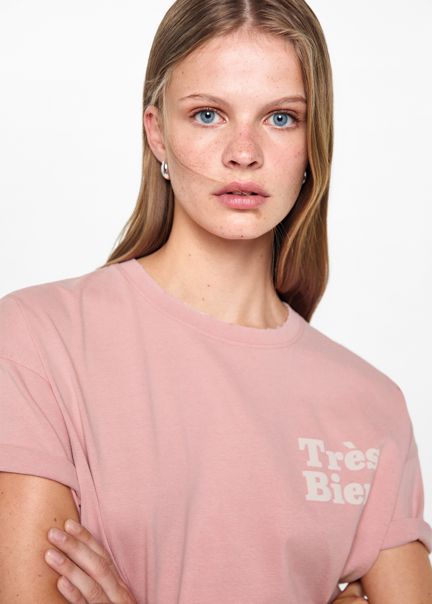 T-shirt en coton imprimé - Détail de l'article 1