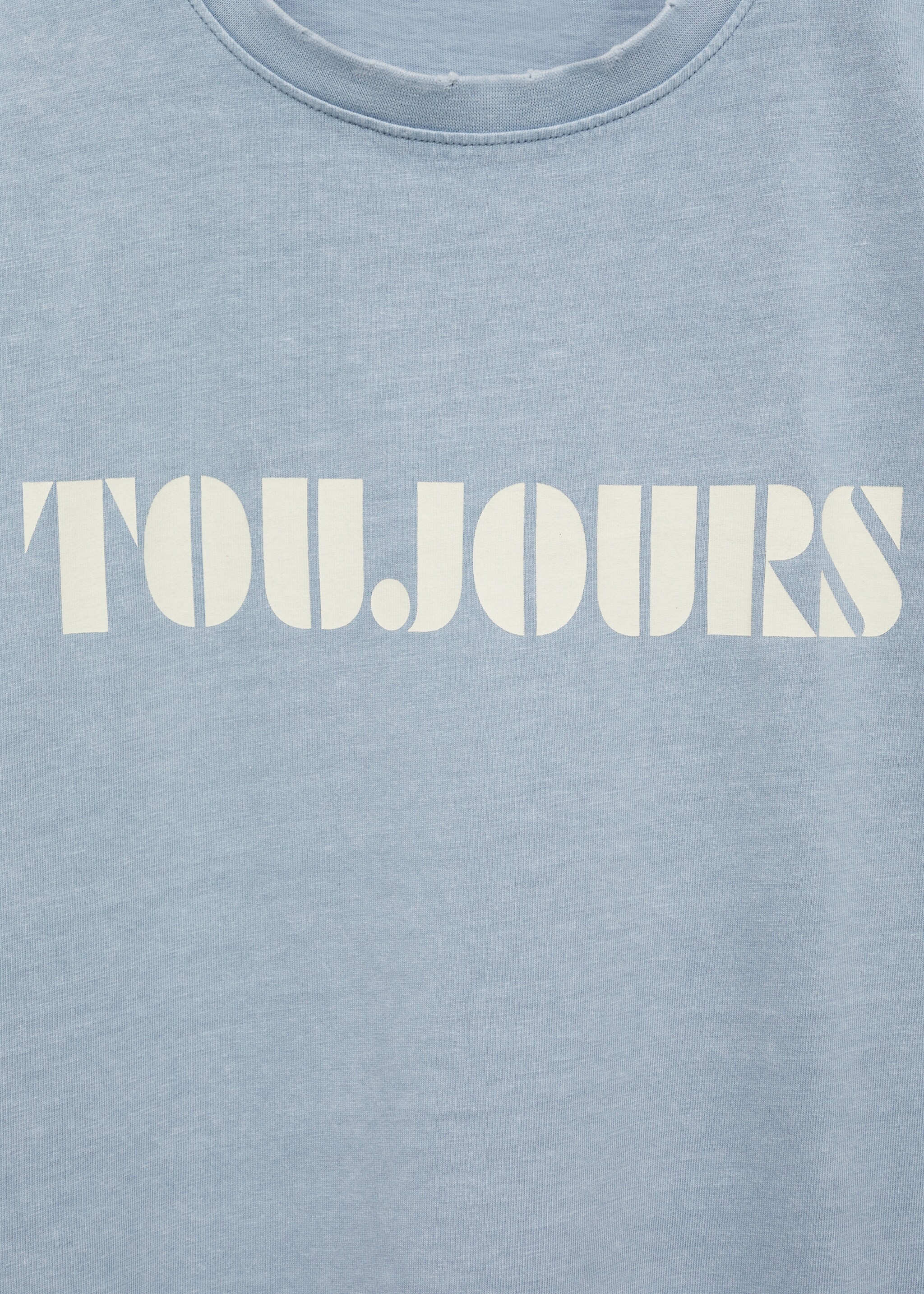 Printed cotton-blend t-shirt - Details of the article 0