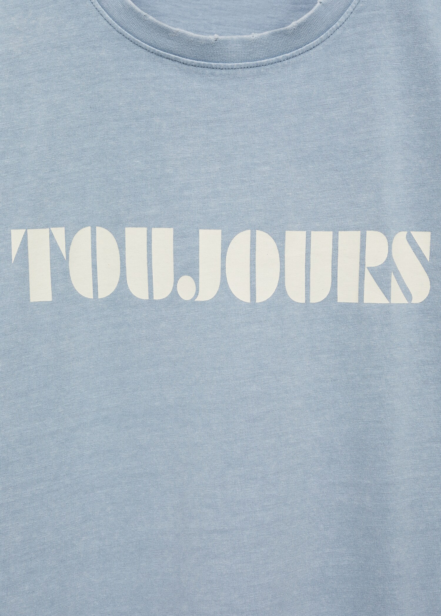 Printed cotton-blend t-shirt - Details of the article 0