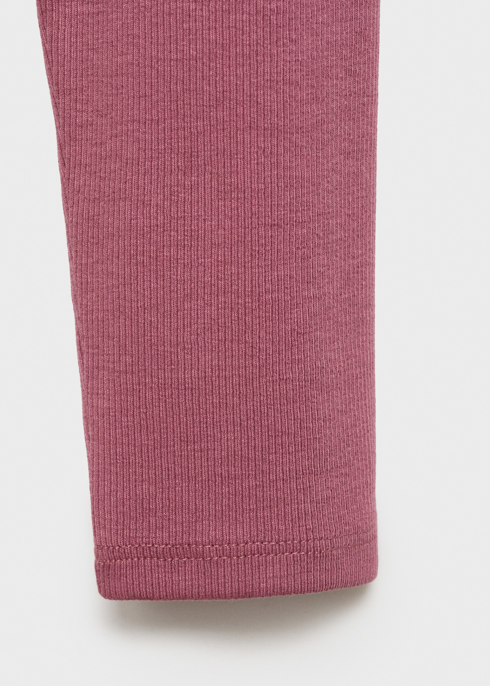 Camiseta manga larga cuello pico - Detalle del artículo 0, Rosa pastel. Ref: 77006751-00.