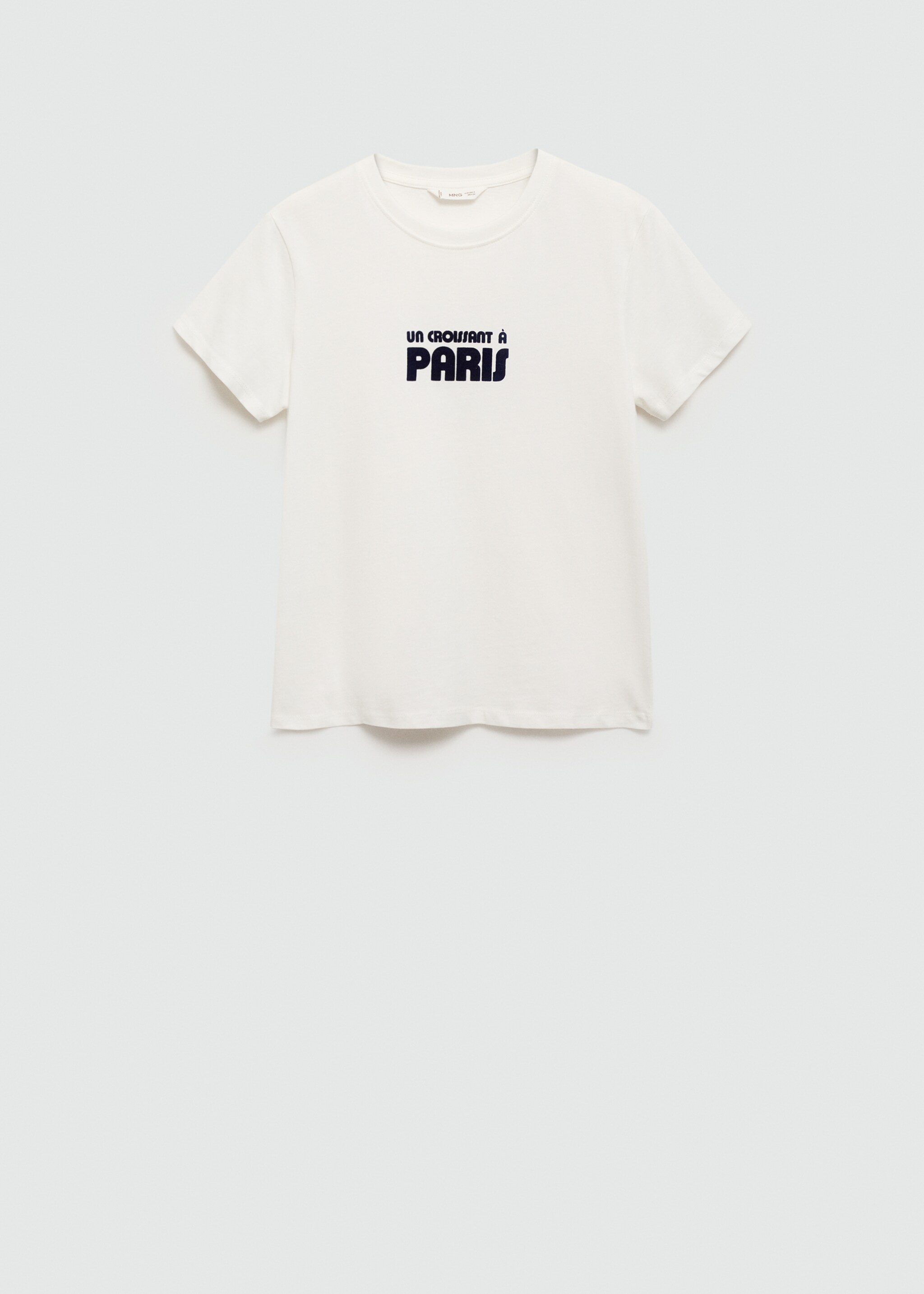 Printed cotton-blend T-shirt - Article without model