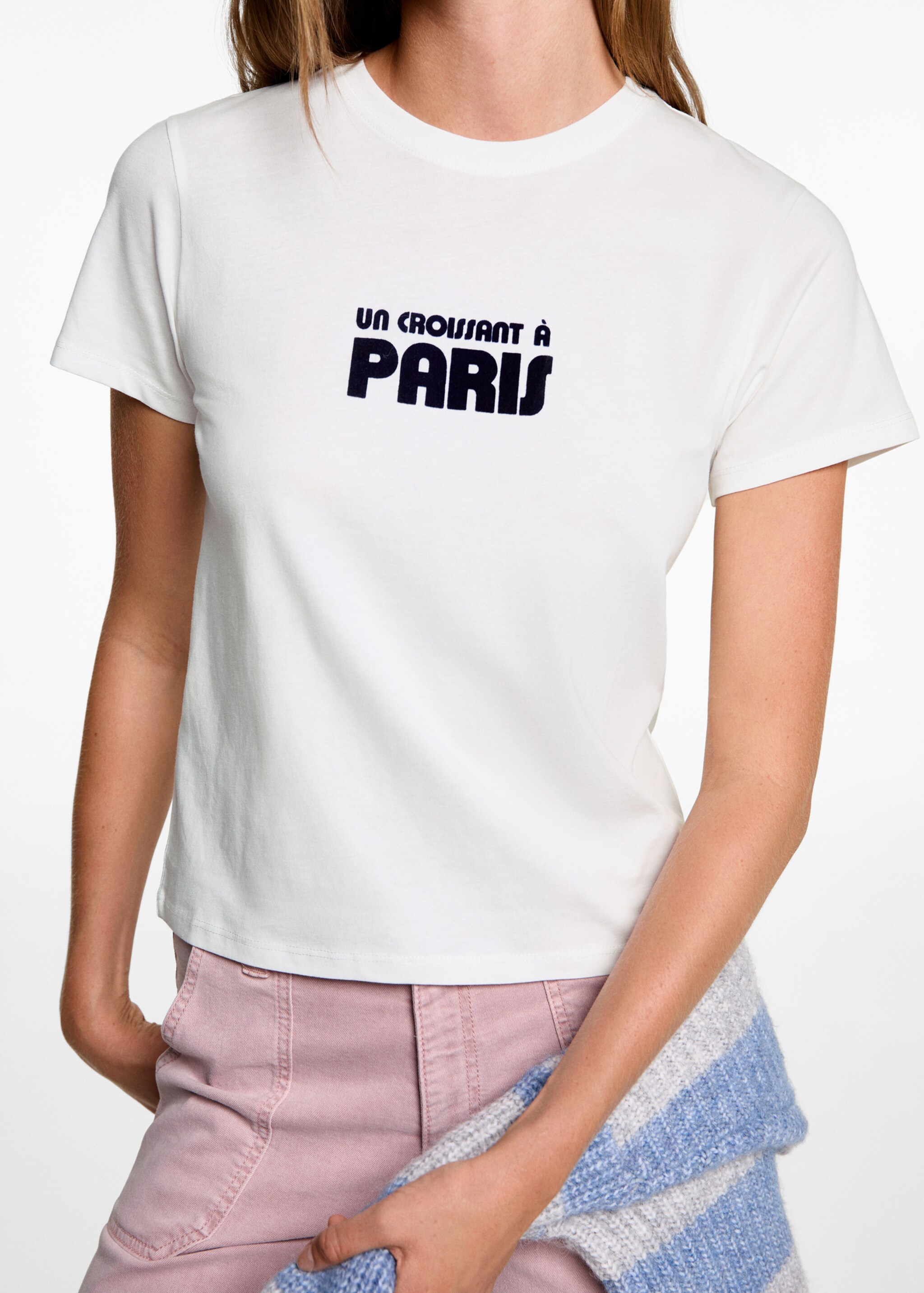 Printed cotton-blend T-shirt - Details of the article 6