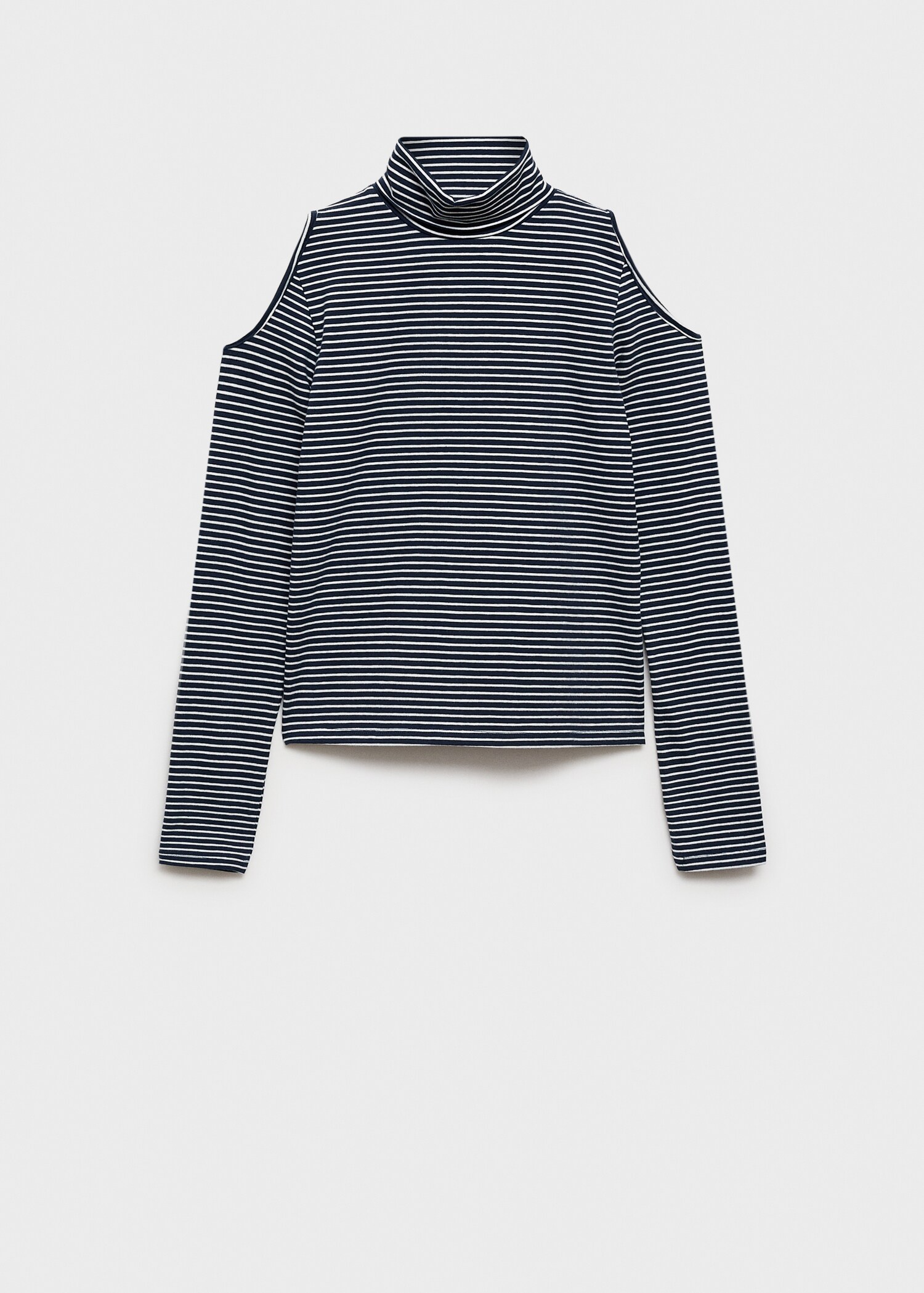 T-shirt col montant ouvertures - Article sans modèle