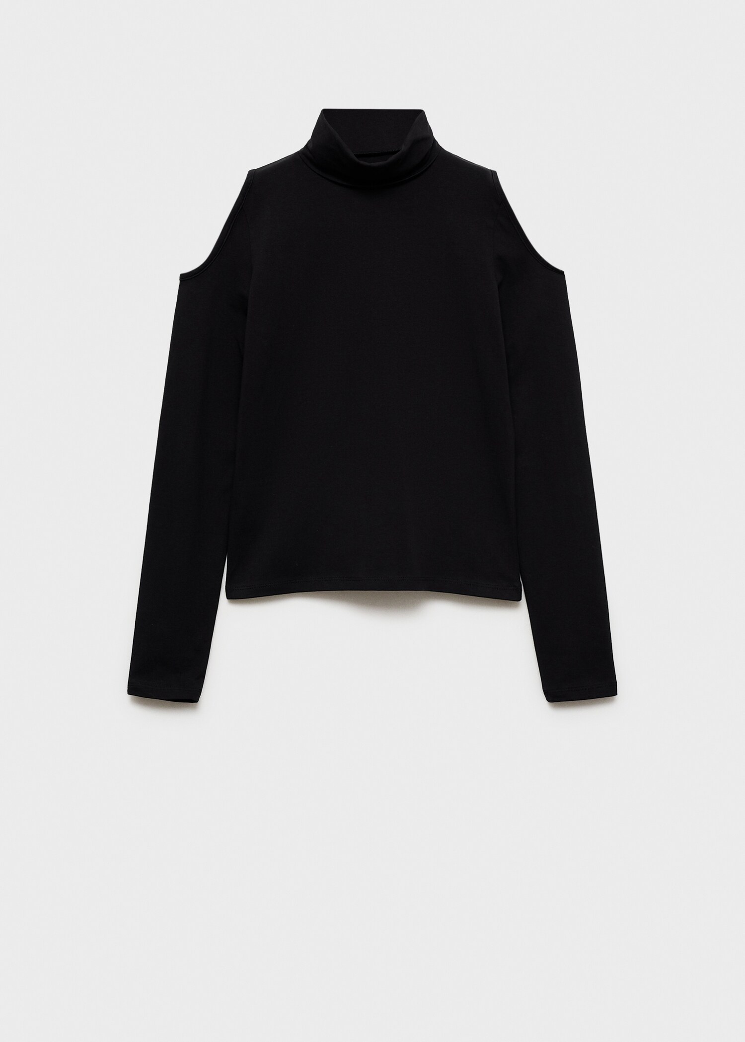T-shirt col montant ouvertures - Article sans modèle