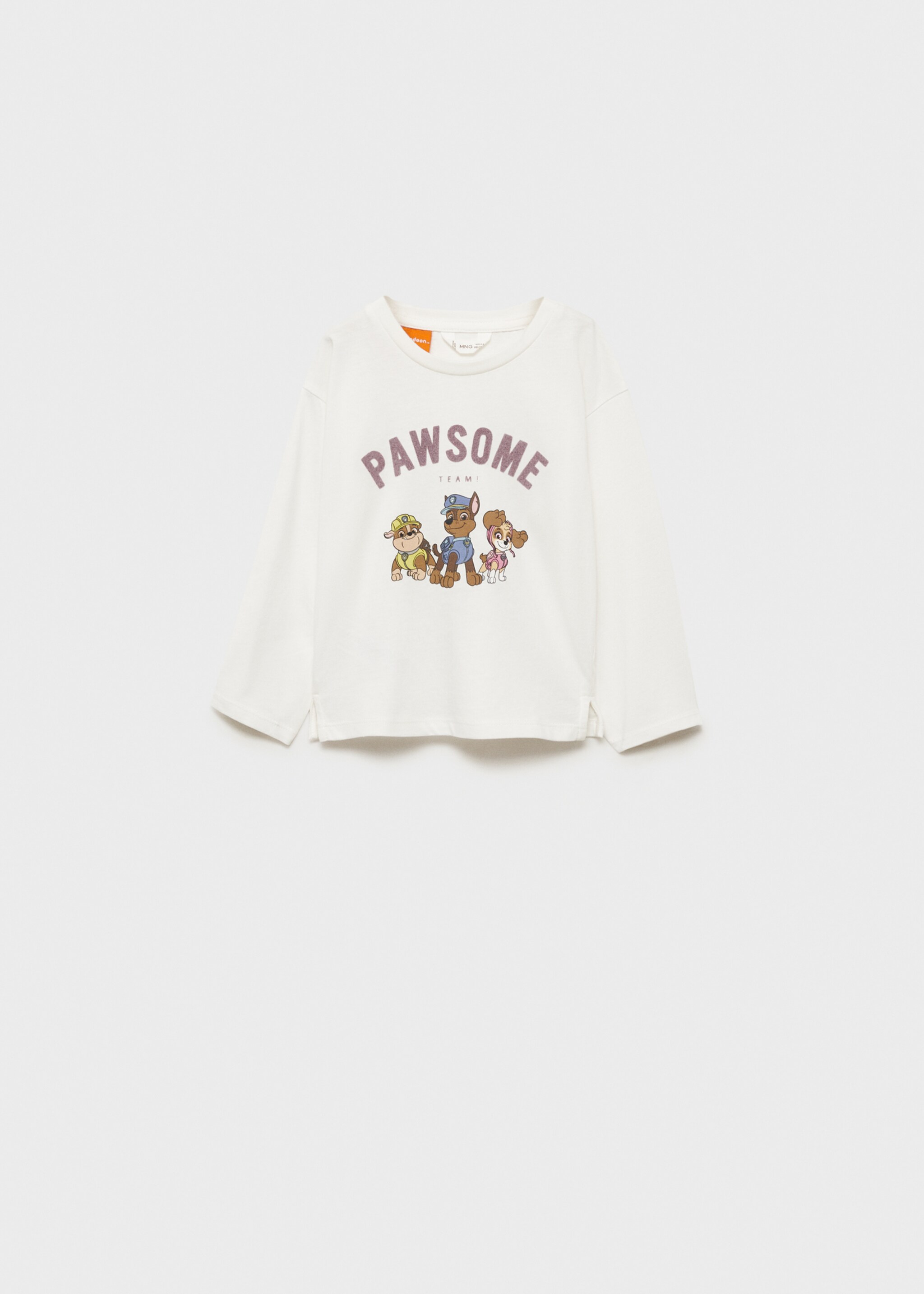 Paw Patrol T-shirt - Article without model, Off White. Ref: 77006758-00.