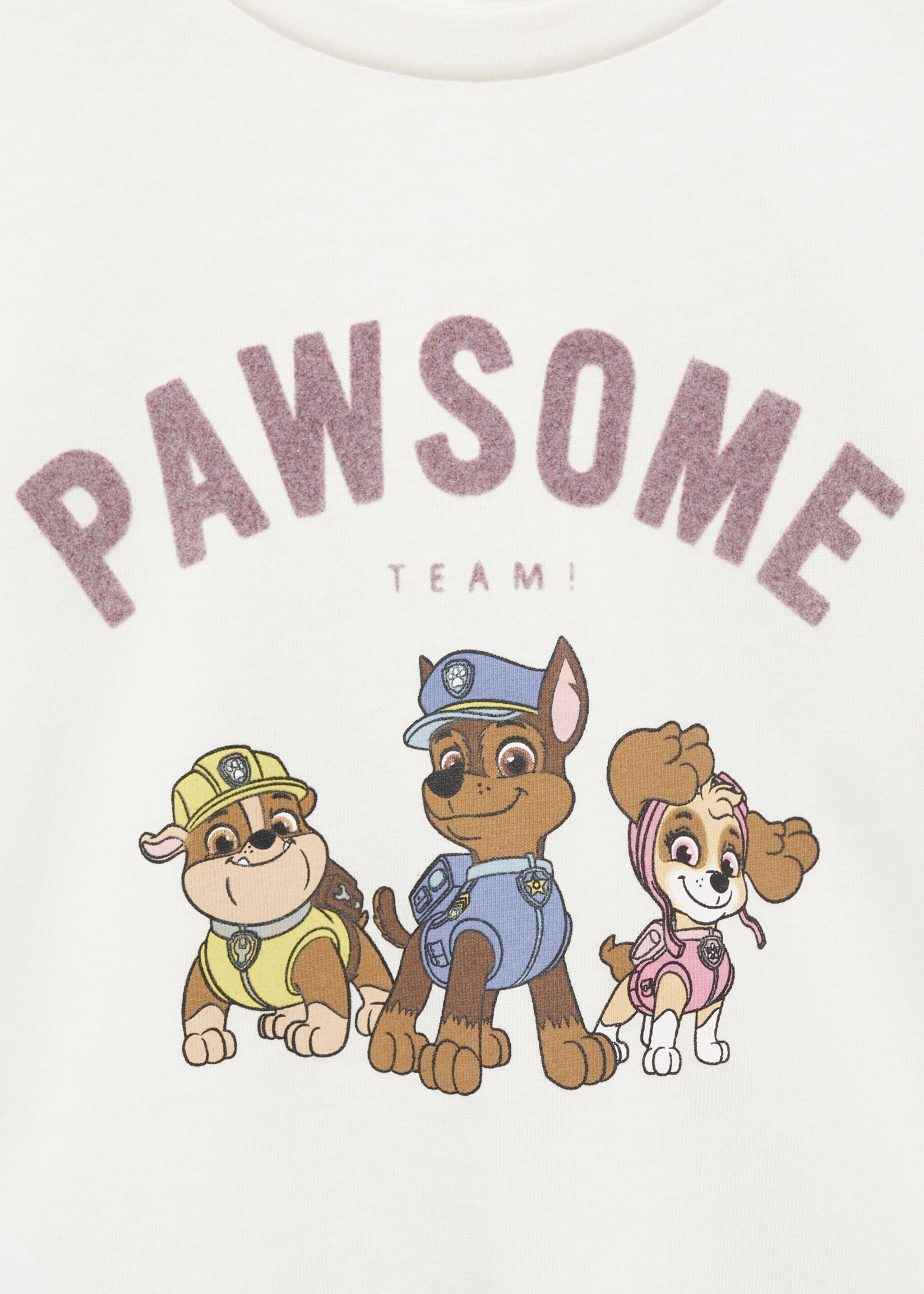 Paw Patrol T-shirt - Details of the article 8, Off White. Ref: 77006758-00.