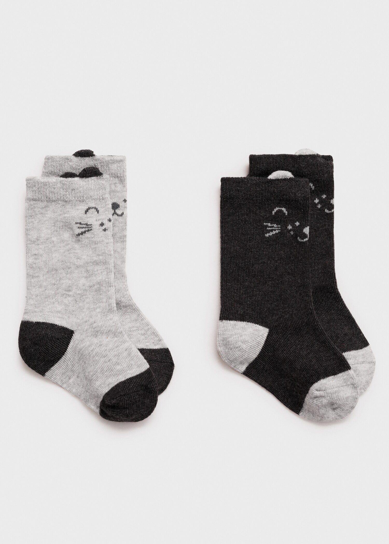 Pack of 2 cat socks - Article without model