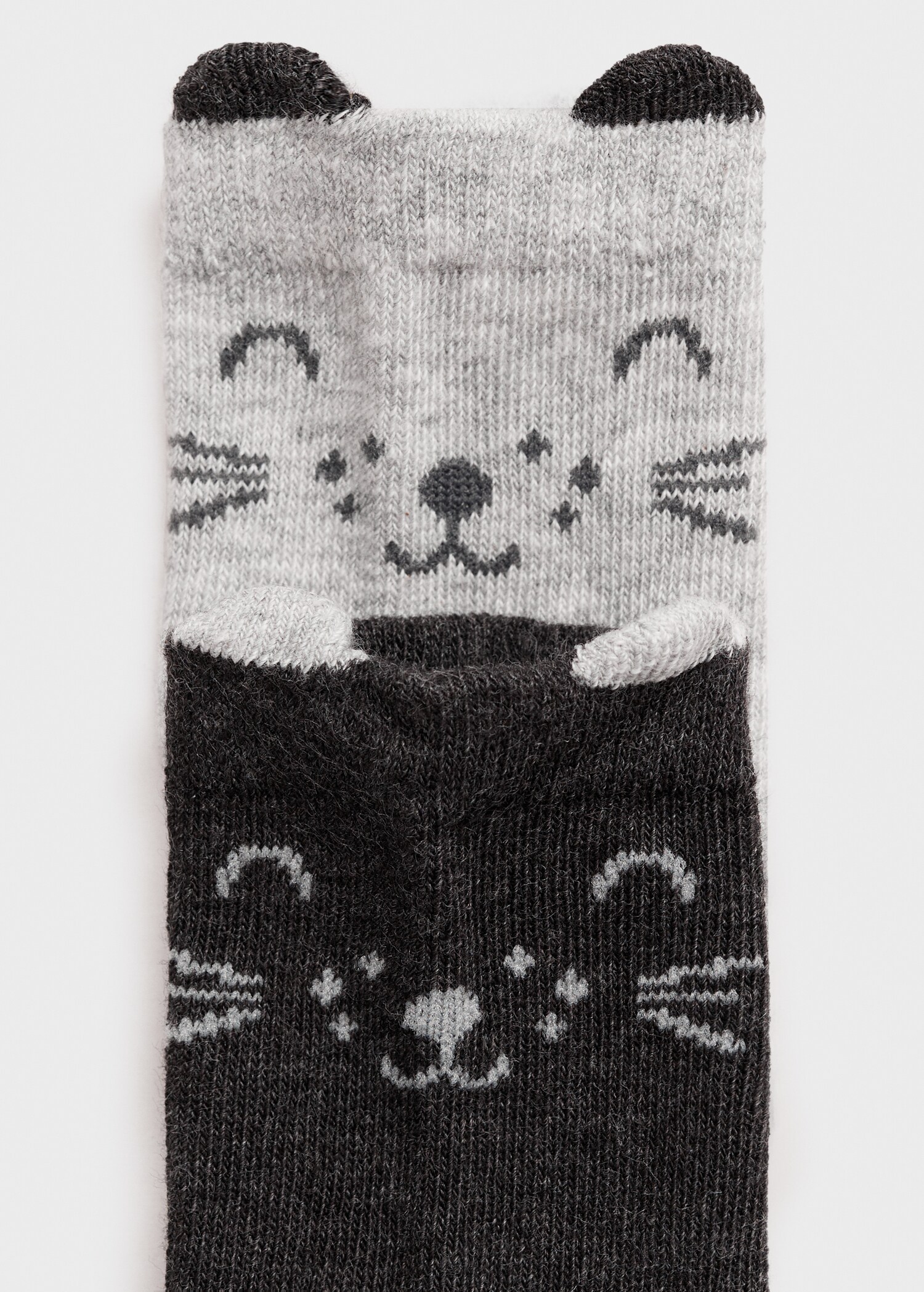 Pack of 2 cat socks - Details of the article 0