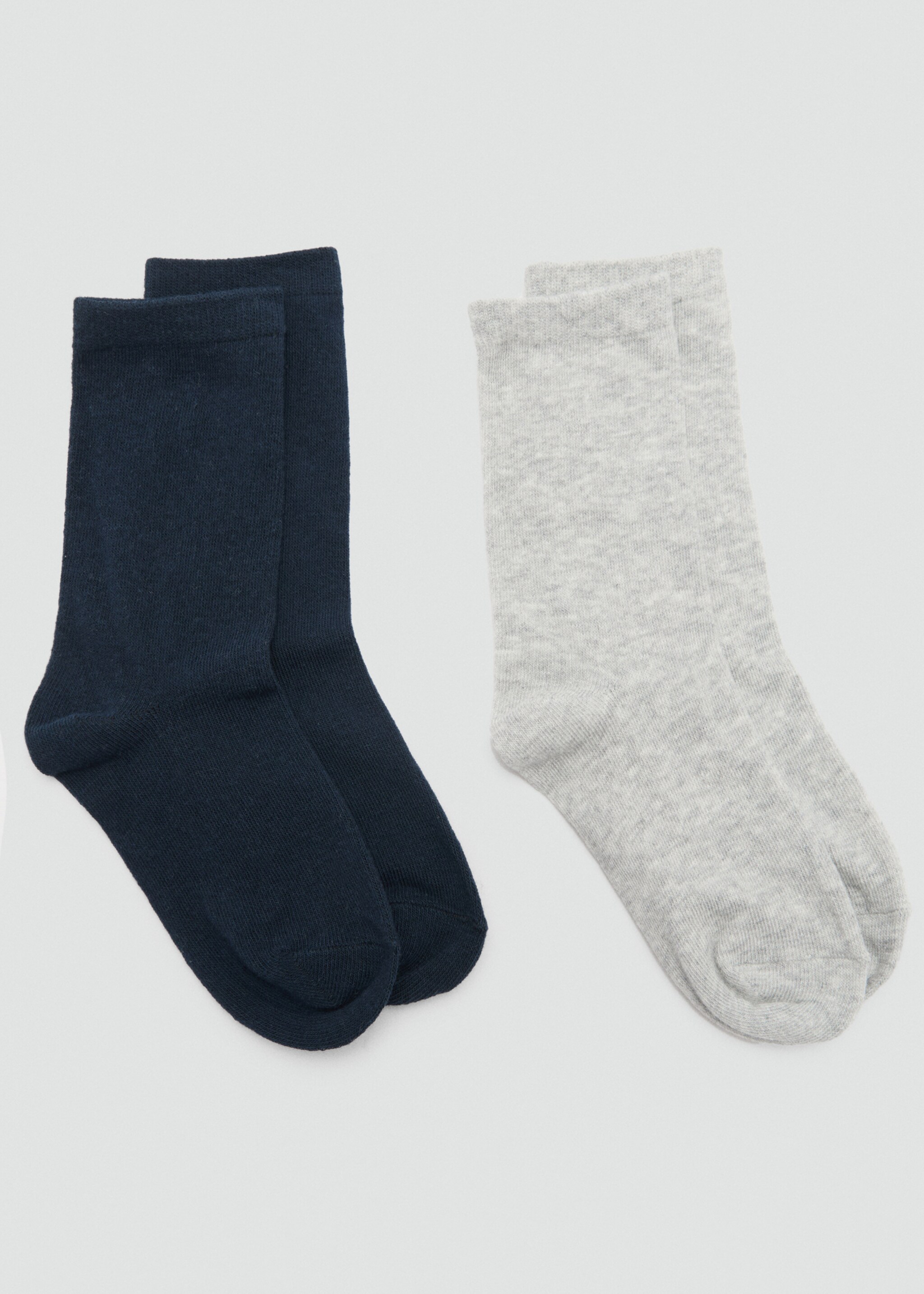 Pack 2 paires de chaussettes combinées - Article sans modèle, Bleu marine foncé. Ref: 77006763-00.