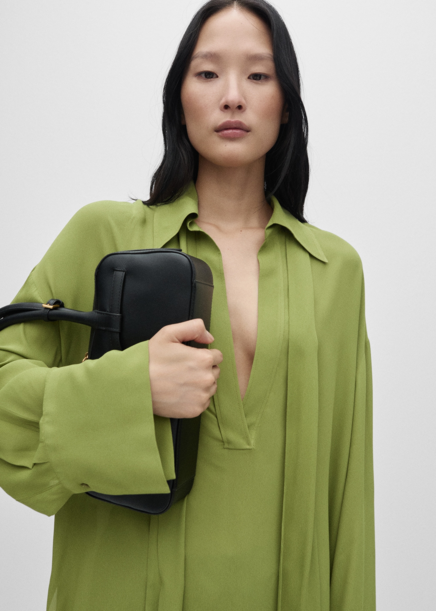 Blusa gasa lazada Mujer MANGO OUTLET España (Península y Baleares)