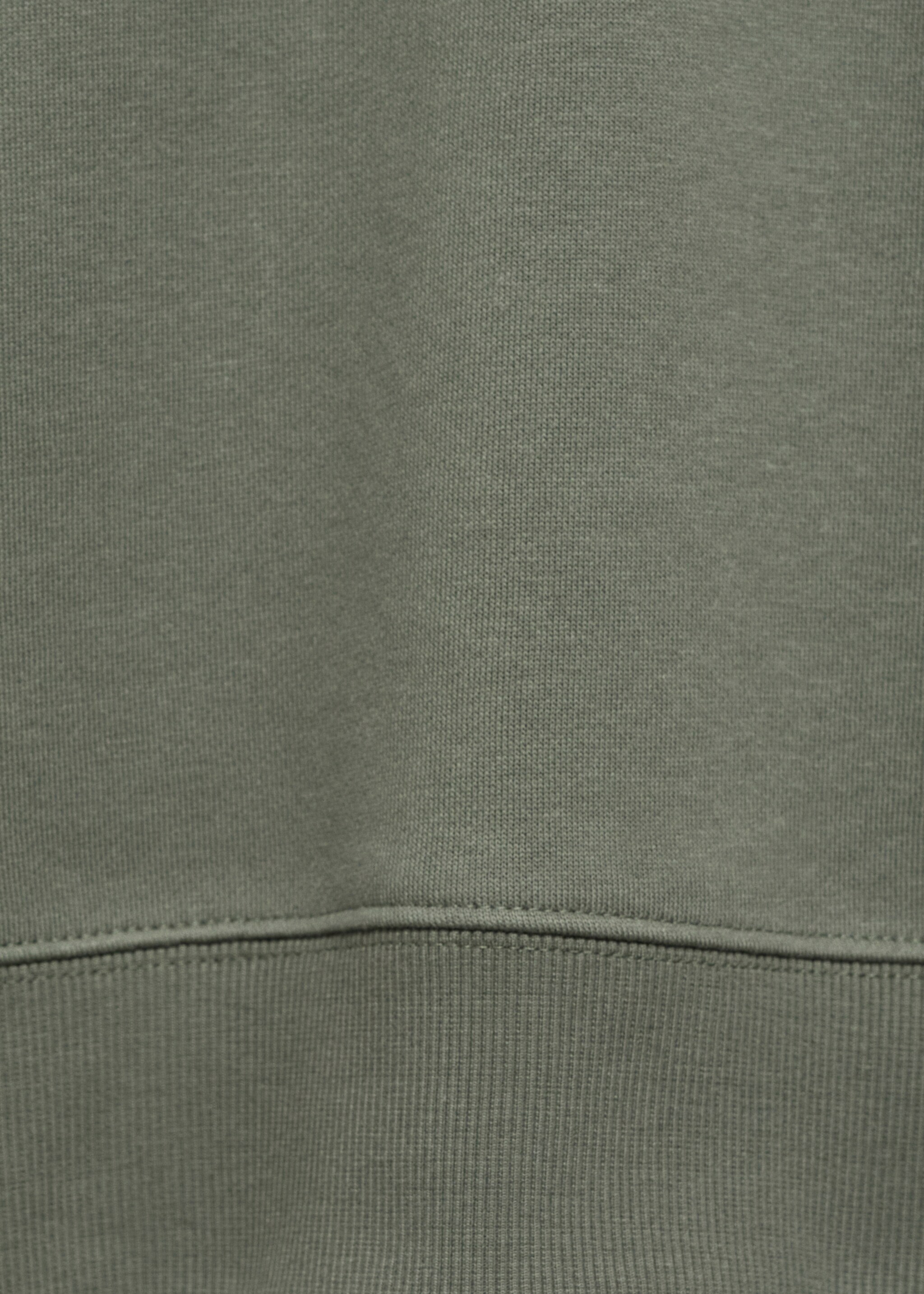 Sudadera algodón cuello cremallera - Detalle del artículo 0