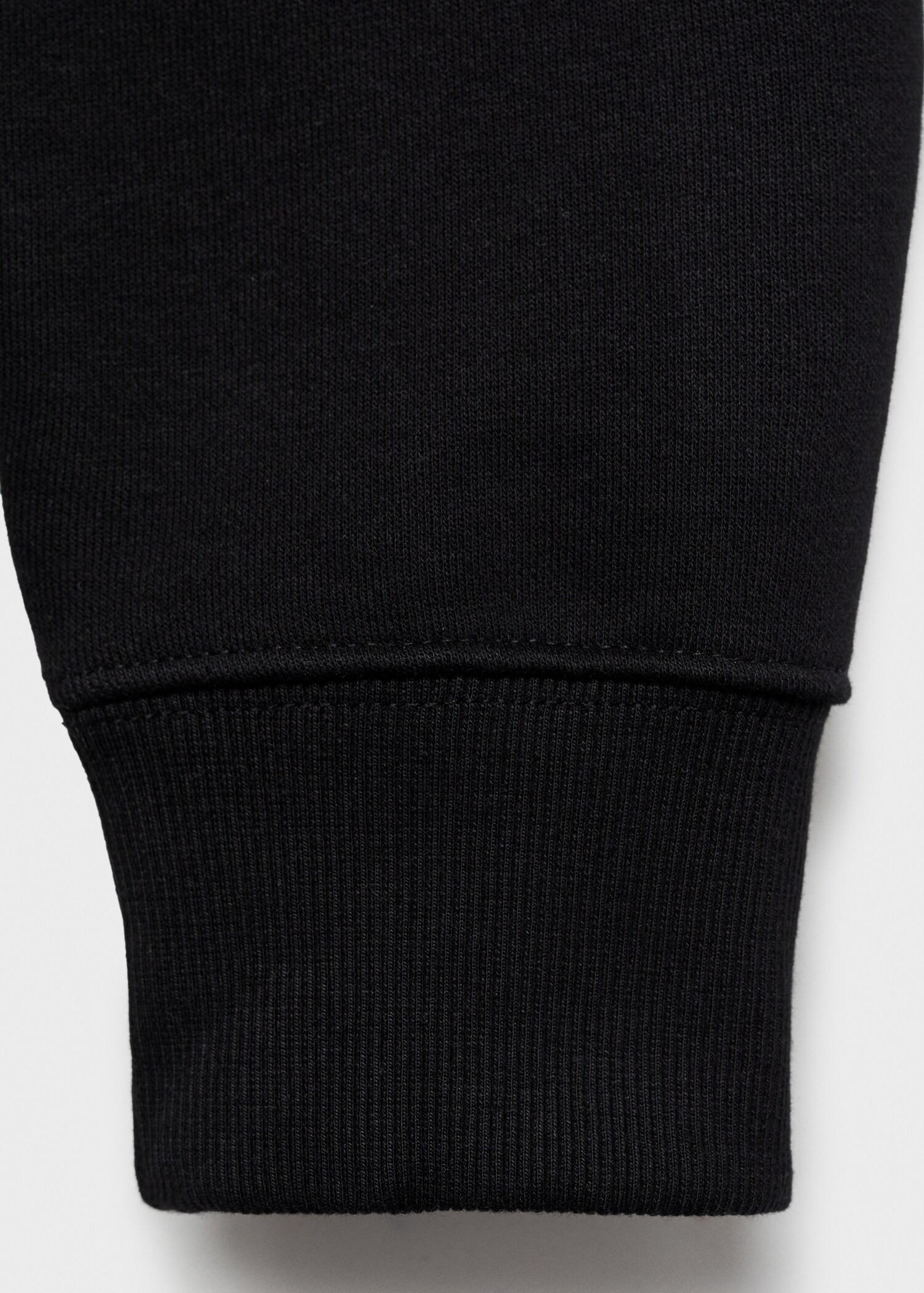 Sudadera algodón cuello cremallera - Detalle del artículo 0