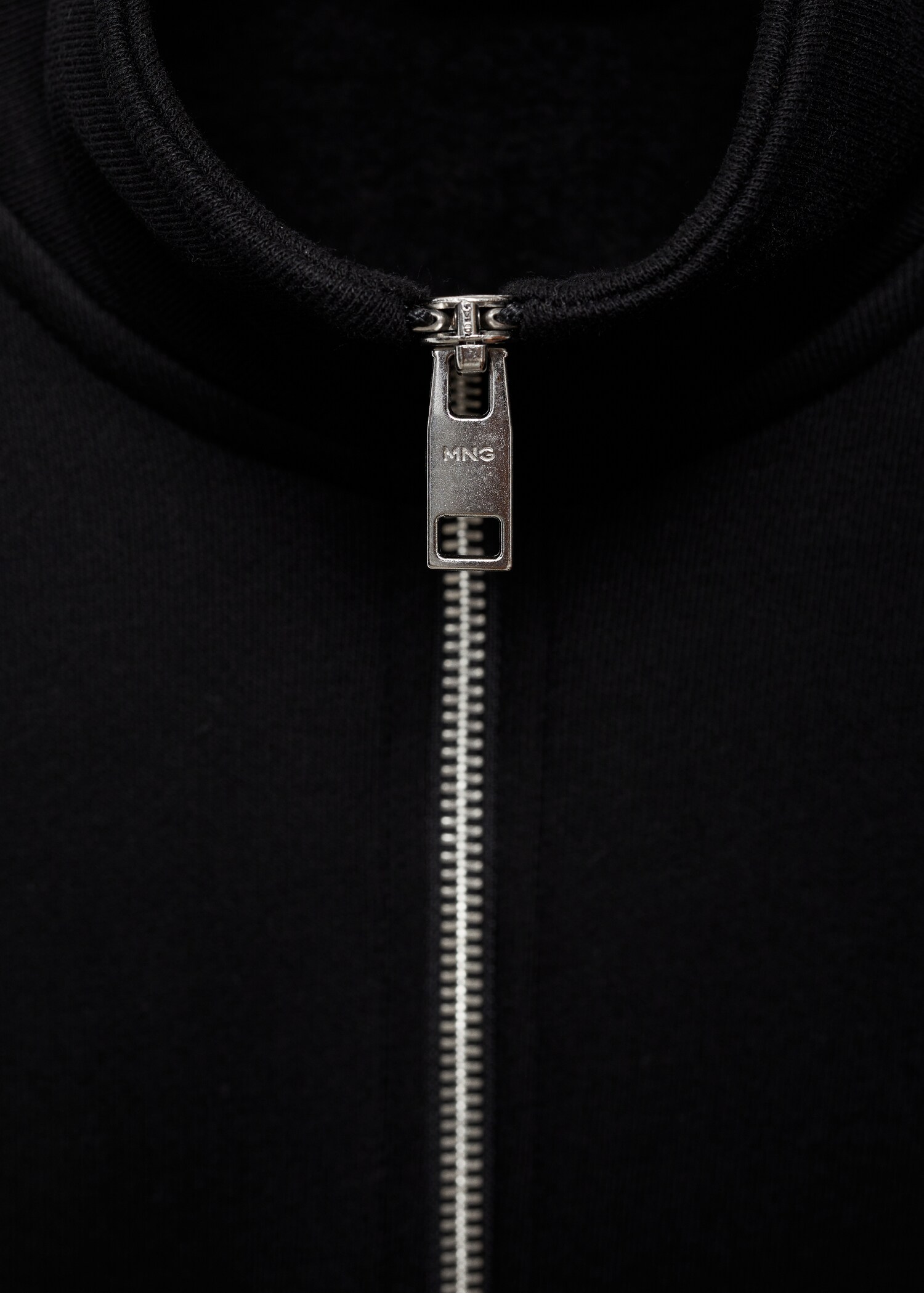 Sudadera algodón cuello cremallera - Detalle del artículo 8