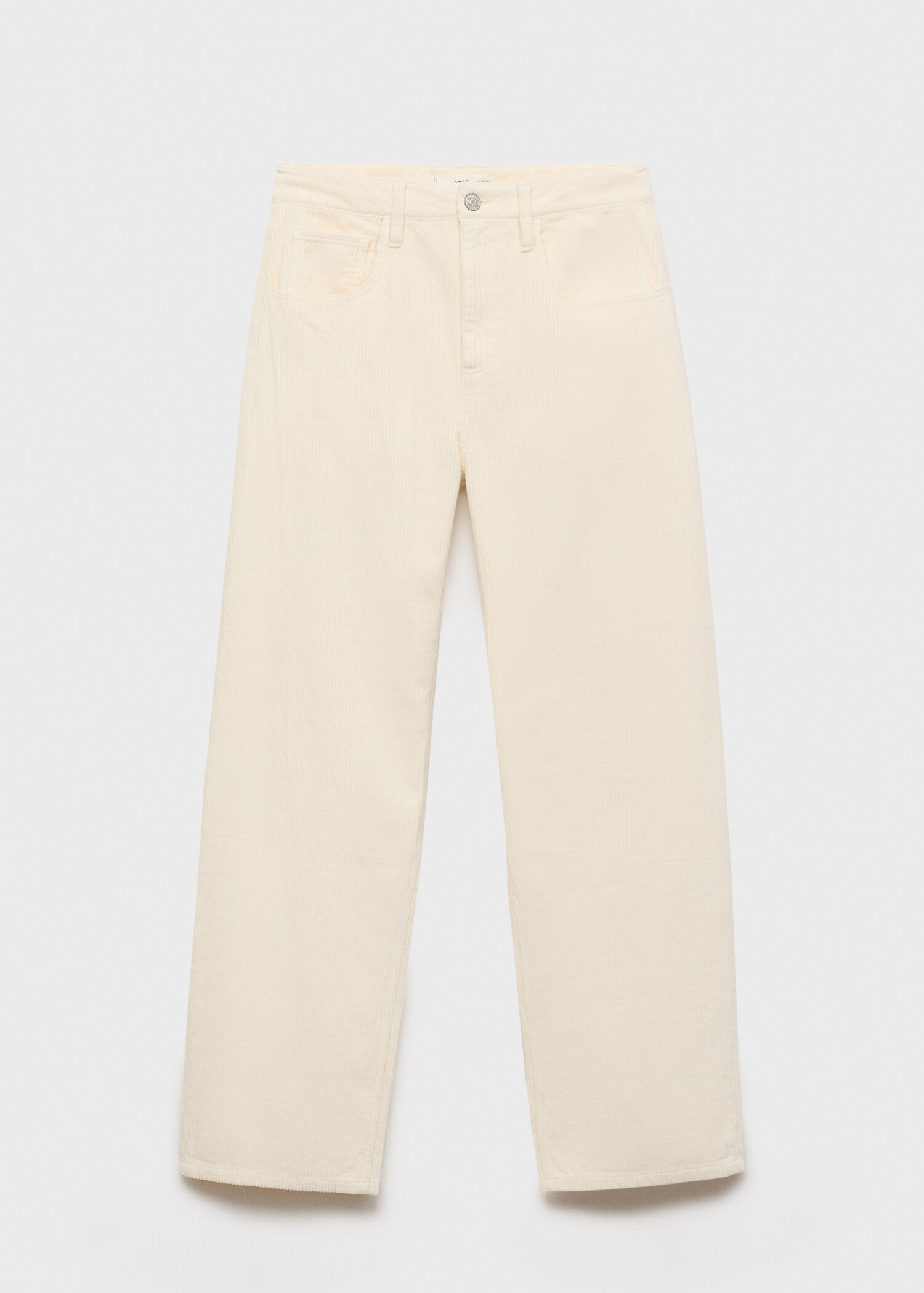 Pantalón pana balloon tiro alto - Artículo sin modelo