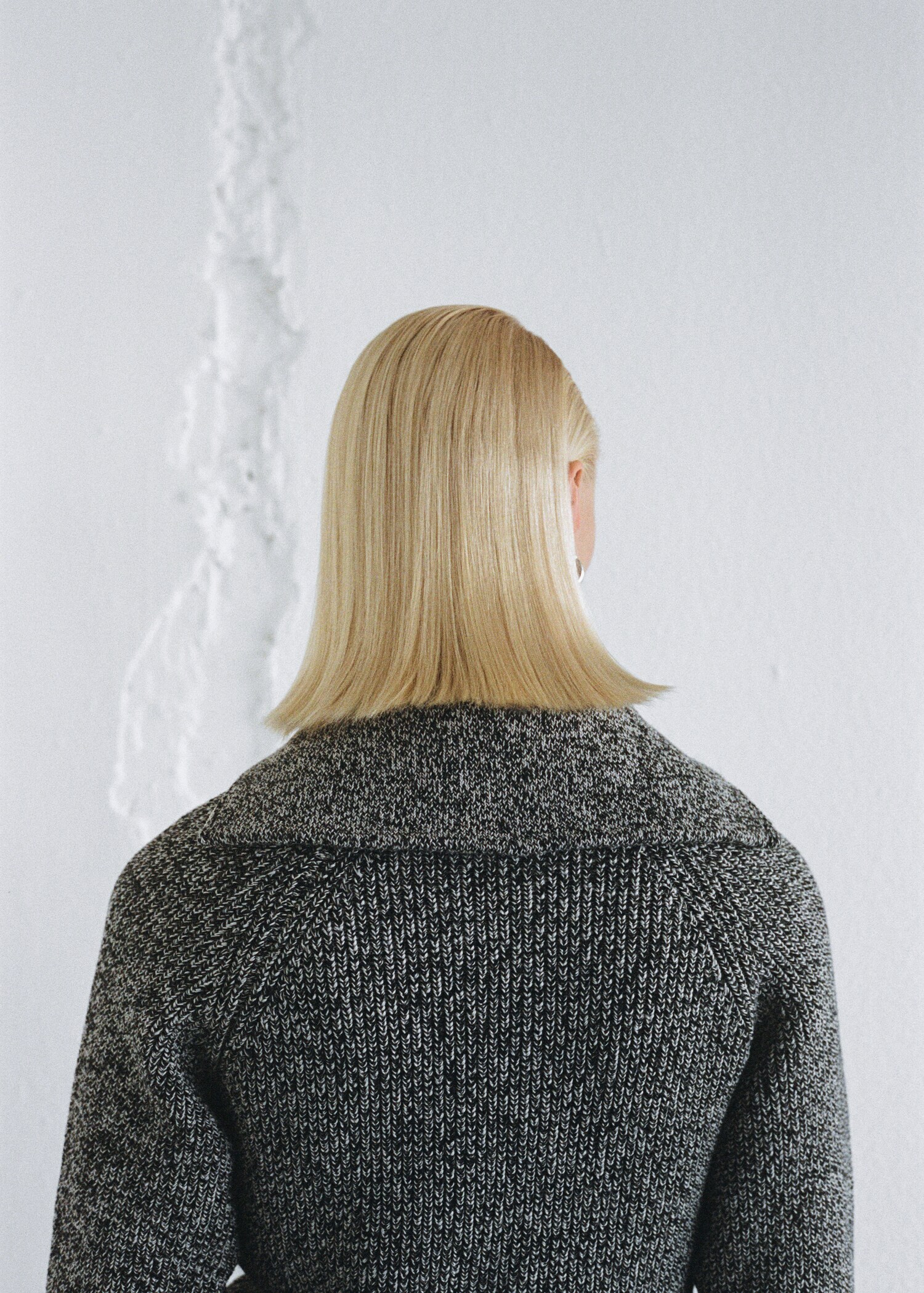 Zip flecked sweater - Details of the article 9