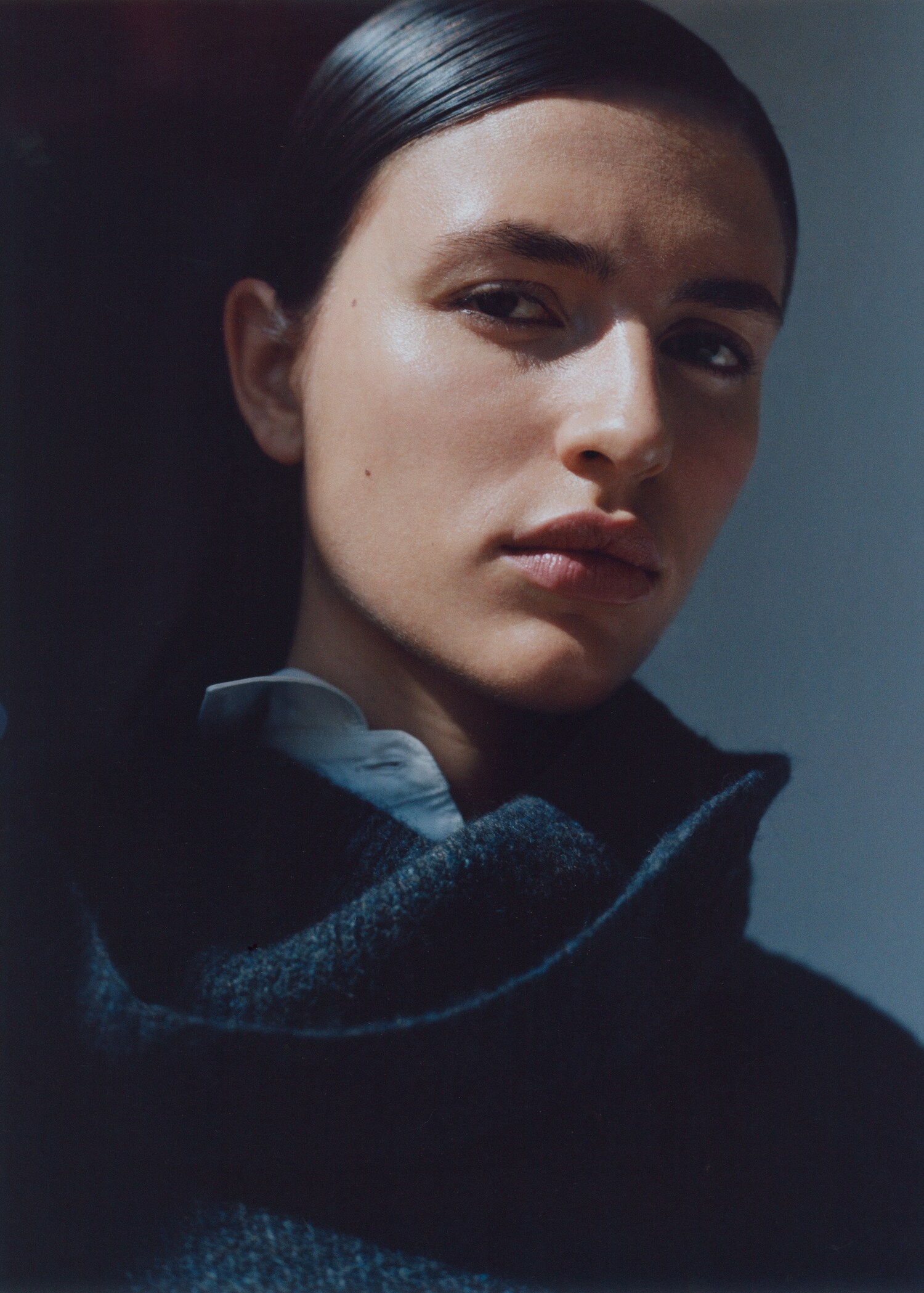 Turtleneck knit sweater - Details of the article 6