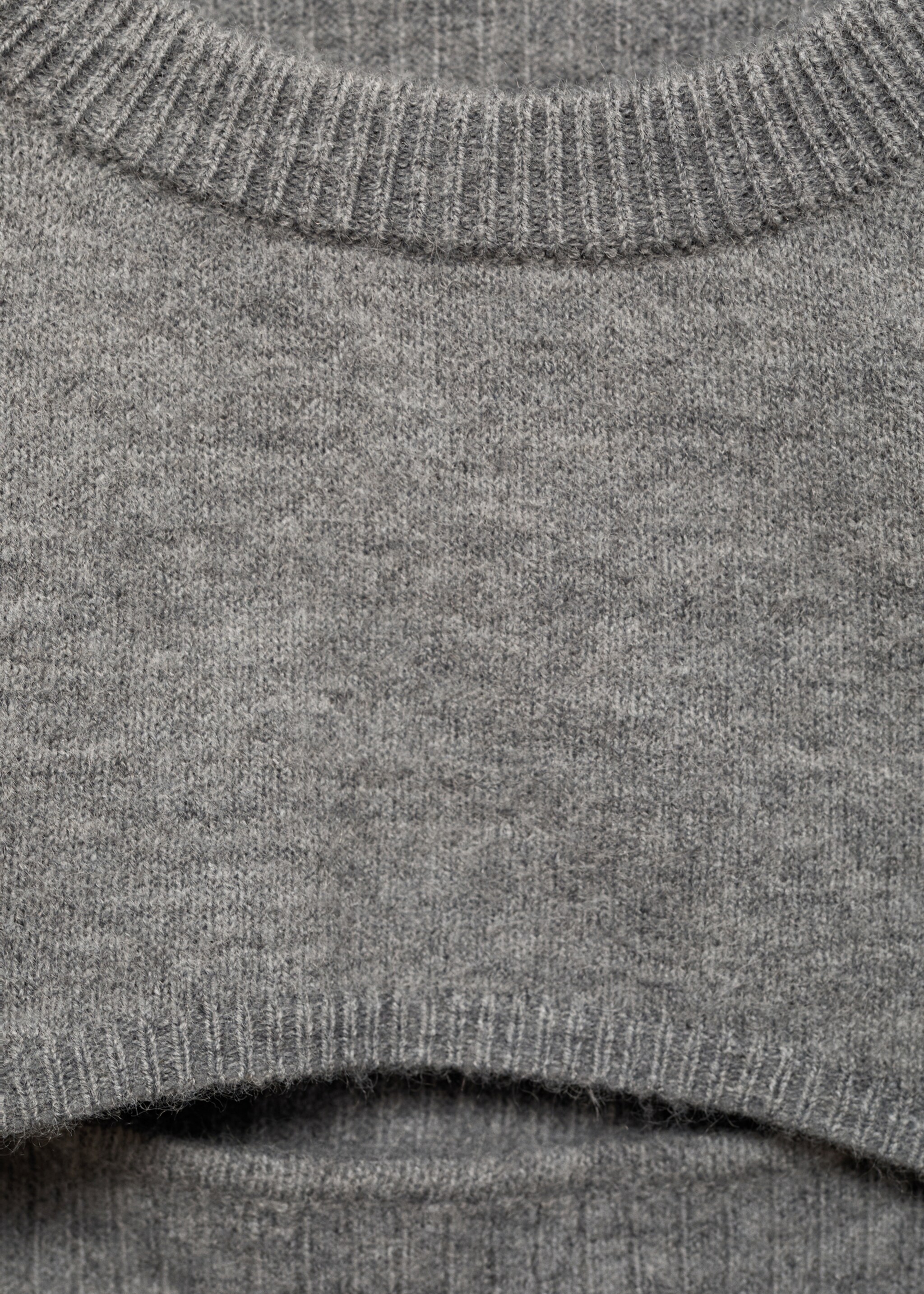 Pull-over combiné ouverture - Détail de l'article 8, Gris anthracite. Ref: 77007686-00.