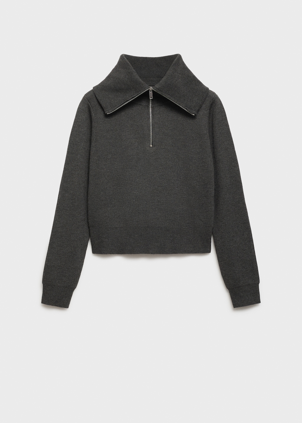めい326 High neck sweater with zip - Women | MANGO OUTLET USA
