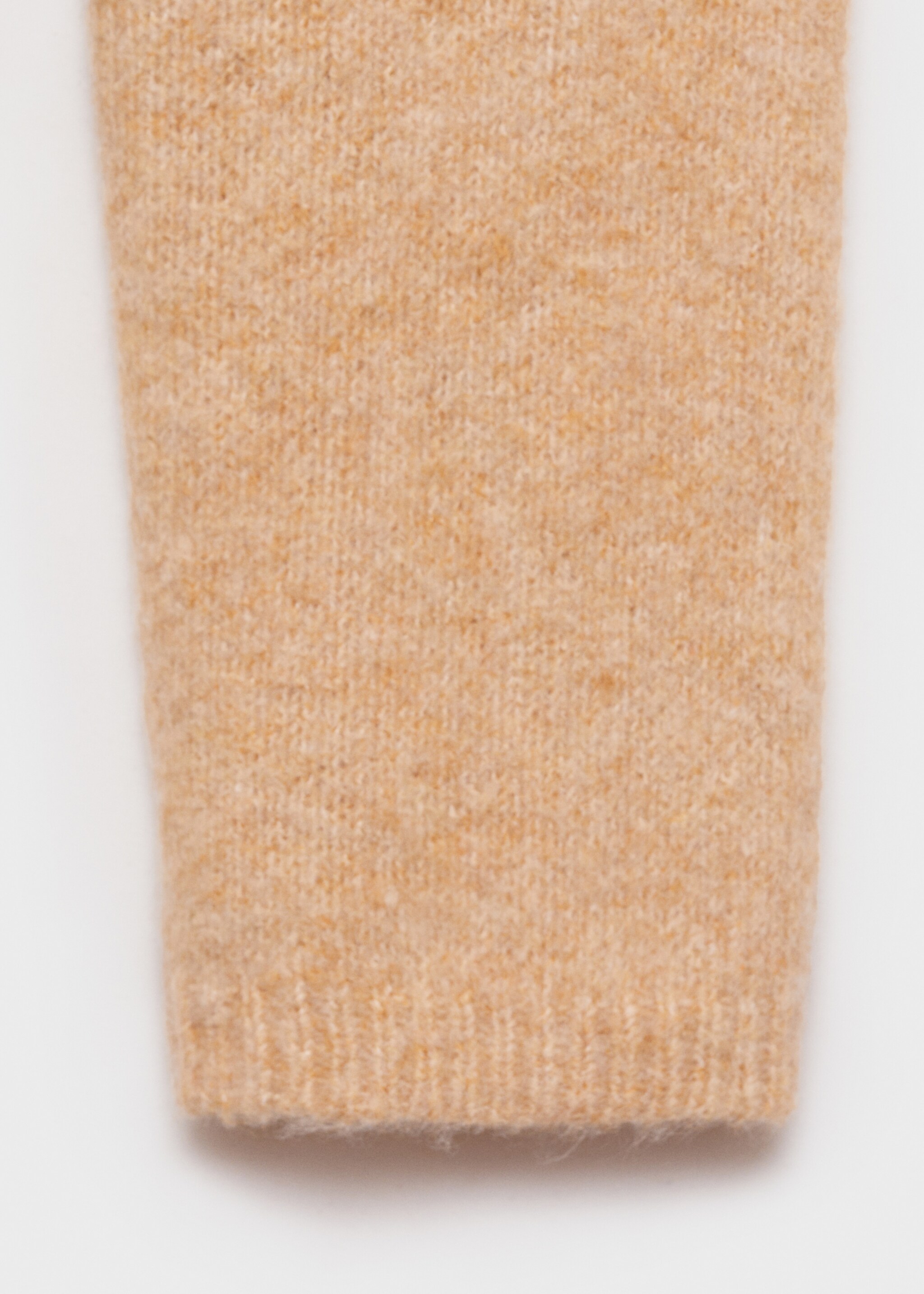 Fine-knit boat-neck sweater - Details of the article 0, Medium Brown. Ref: 77007691-00.