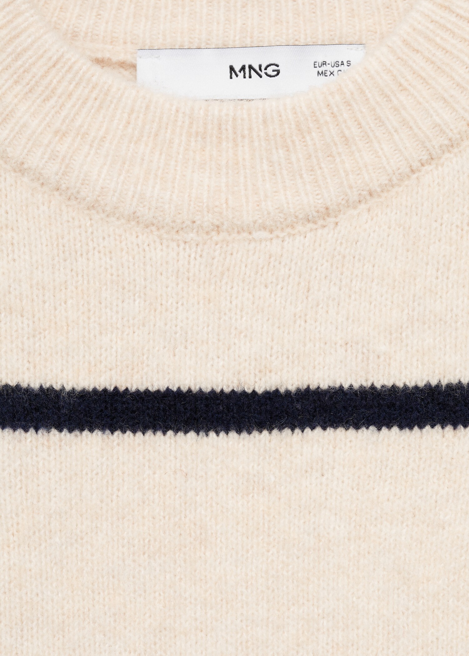 Knit striped sweater - Details of the article 8