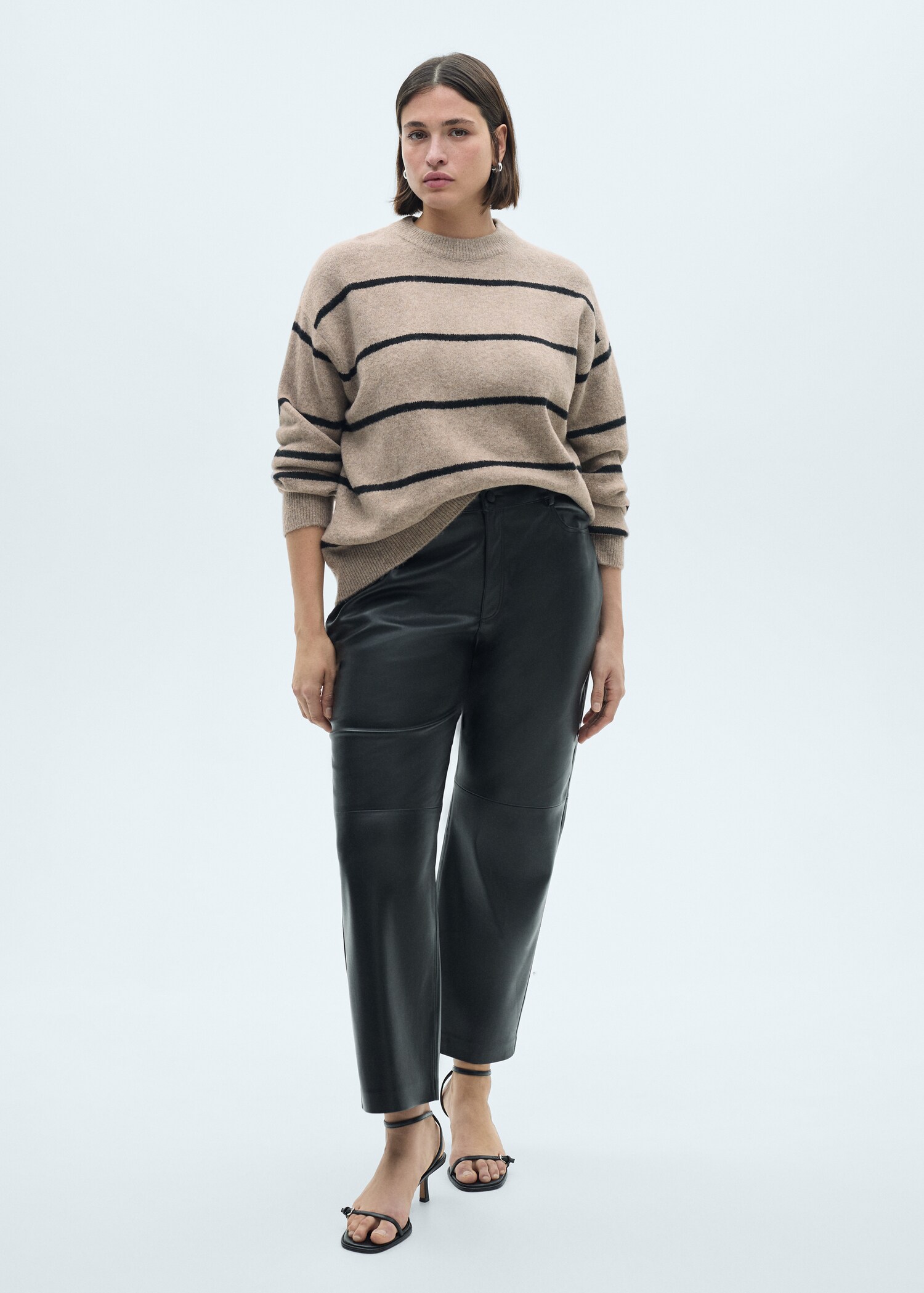 Knit striped sweater - Details of the article 3