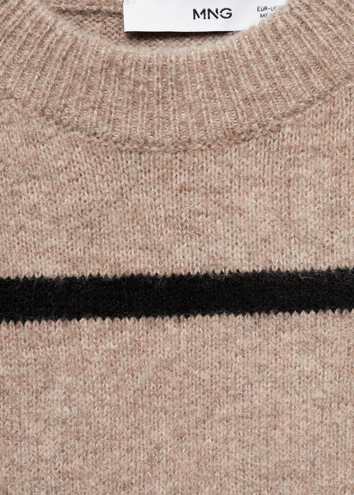 Knit striped sweater - Details of the article 8