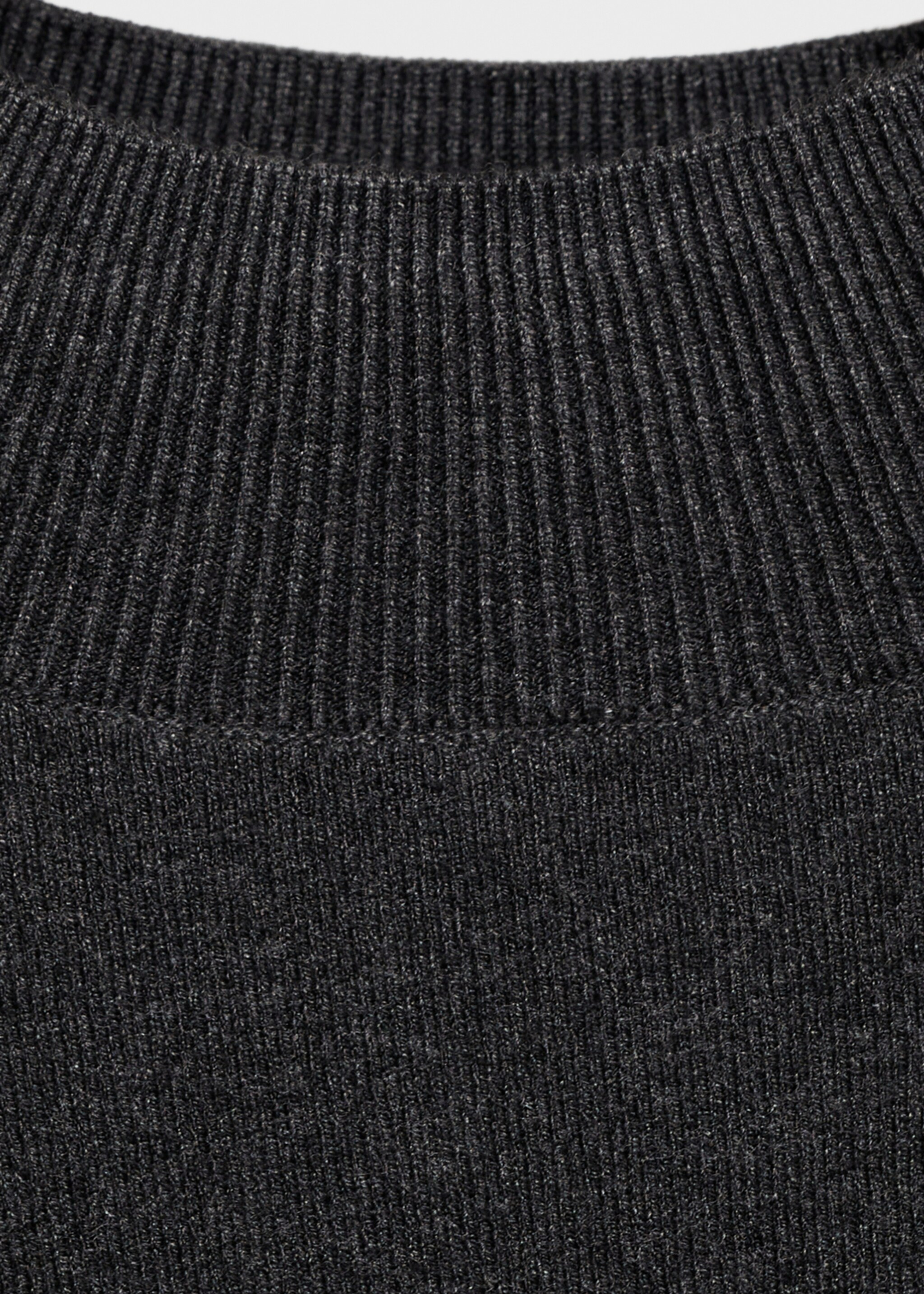 Jersei punt coll perkins - Detall de l'article 8, Gris mig vigoré. Ref: 77007697-00.