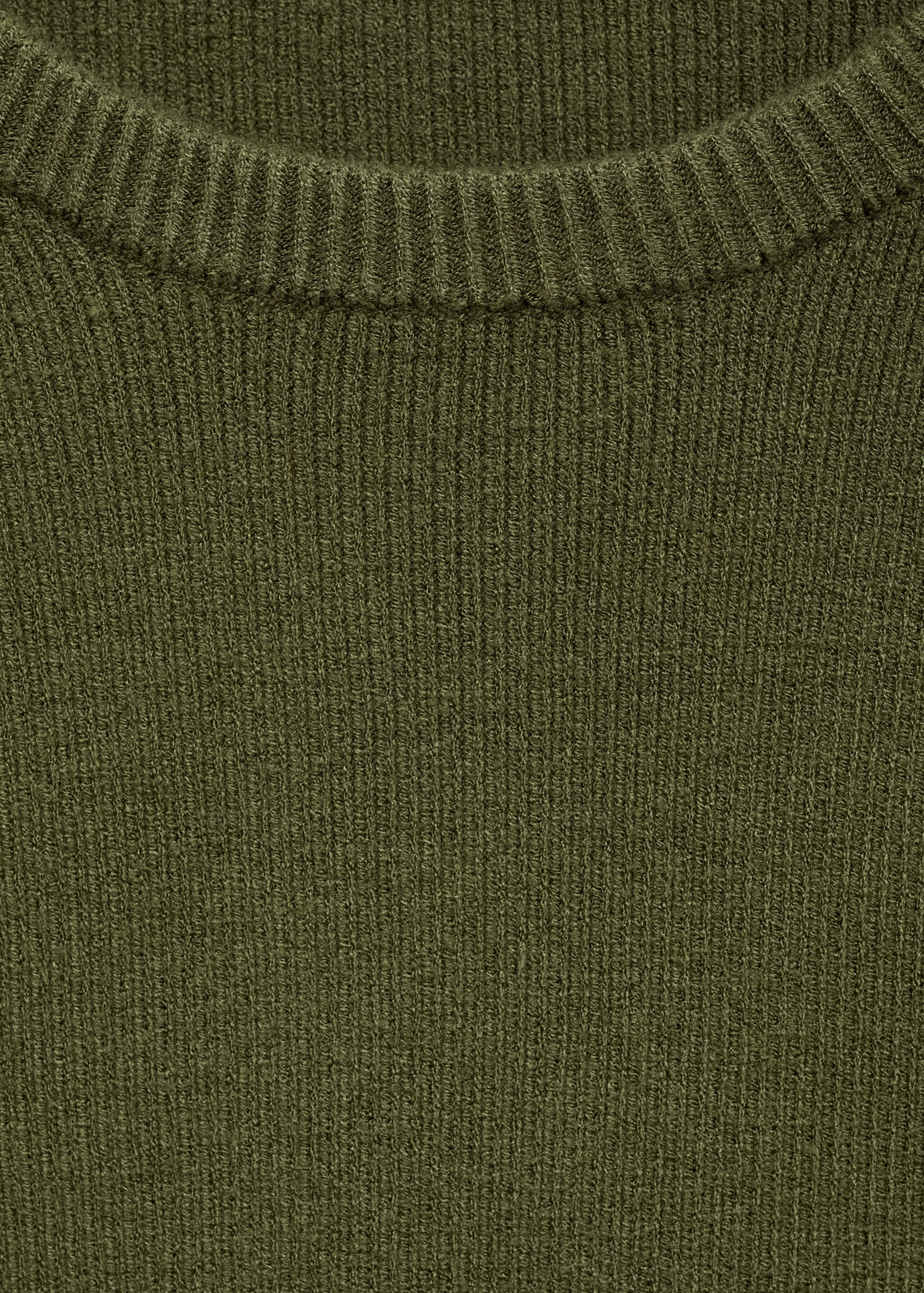 Sweater with jewel buttons - Details of the article 0, Khaki. Ref: 77007698-00.