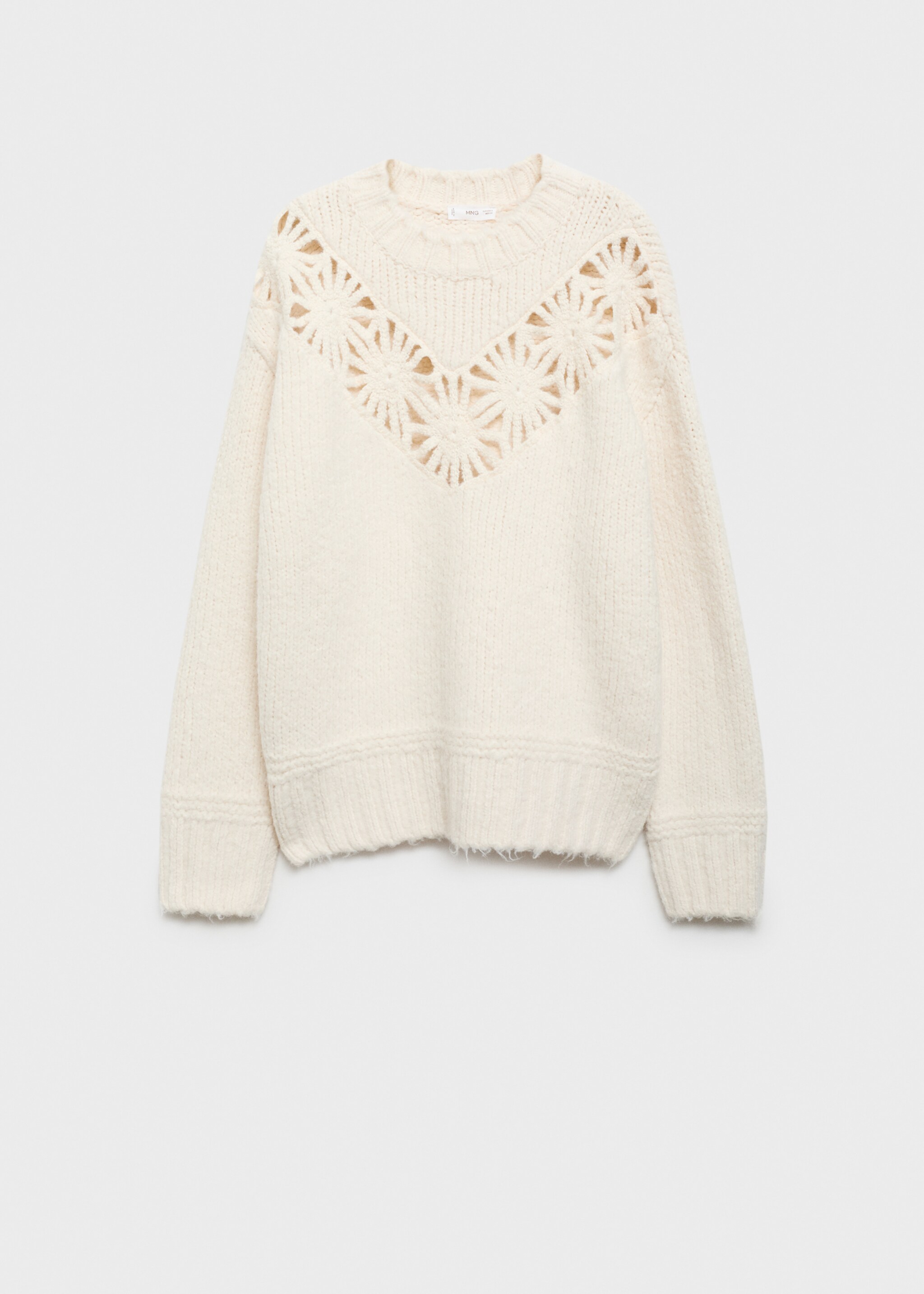 Jersei punt flors - Article sense model, Cru. Ref: 77007701-00.