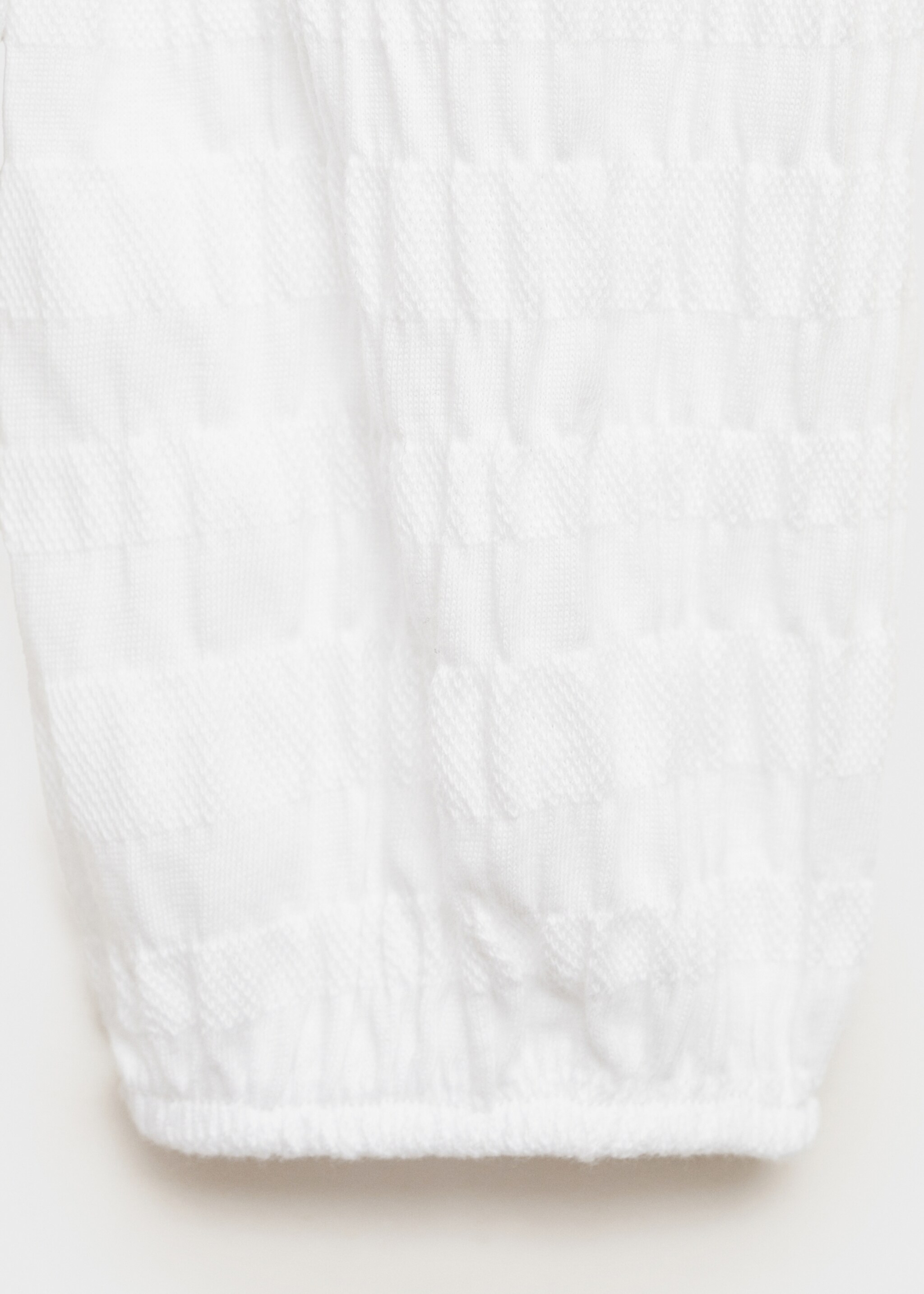 Geraffte Bluse mit Schleifen - Detail des Artikels 0