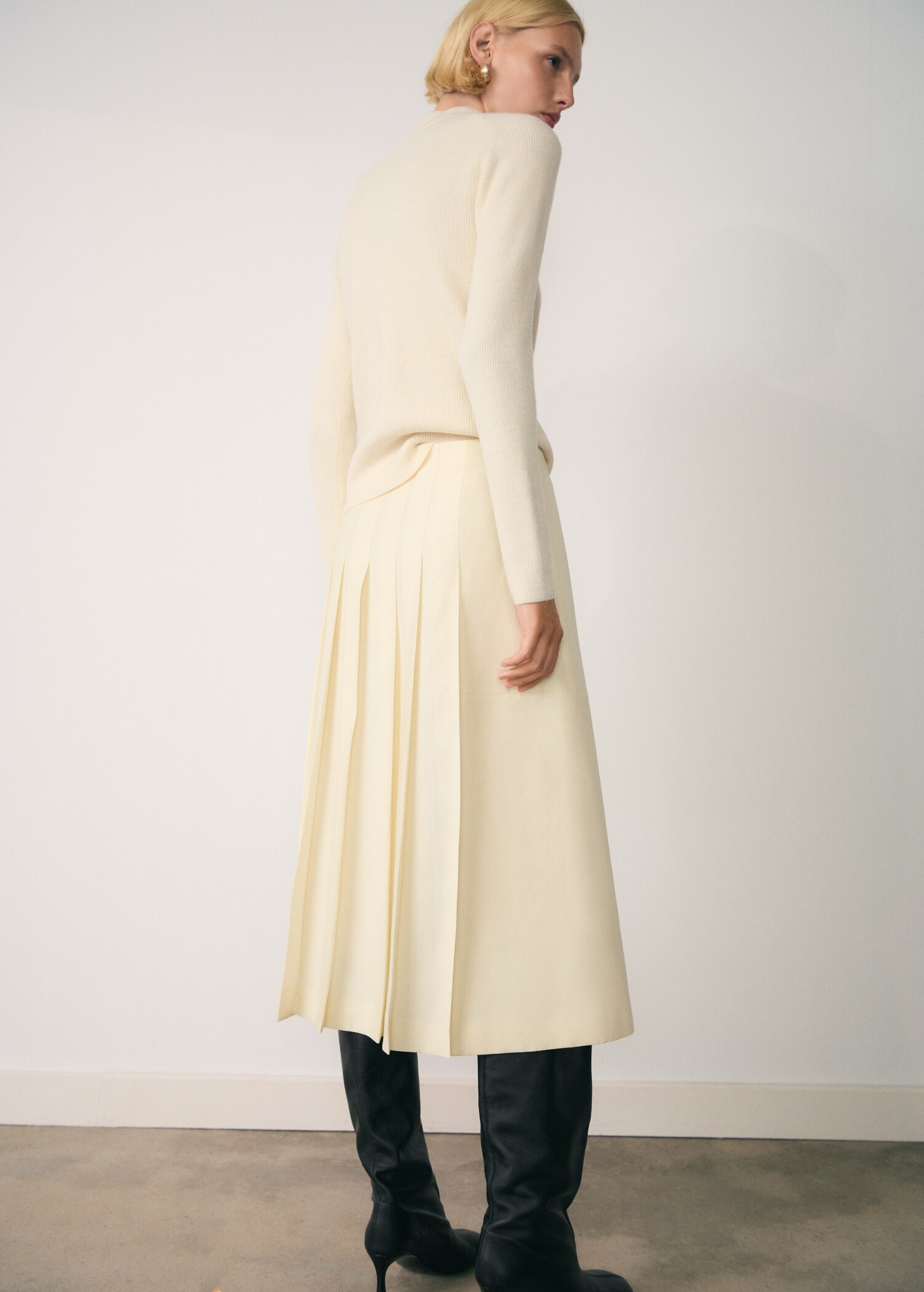 Jersei coll perkins cremallera - Revers de l'article