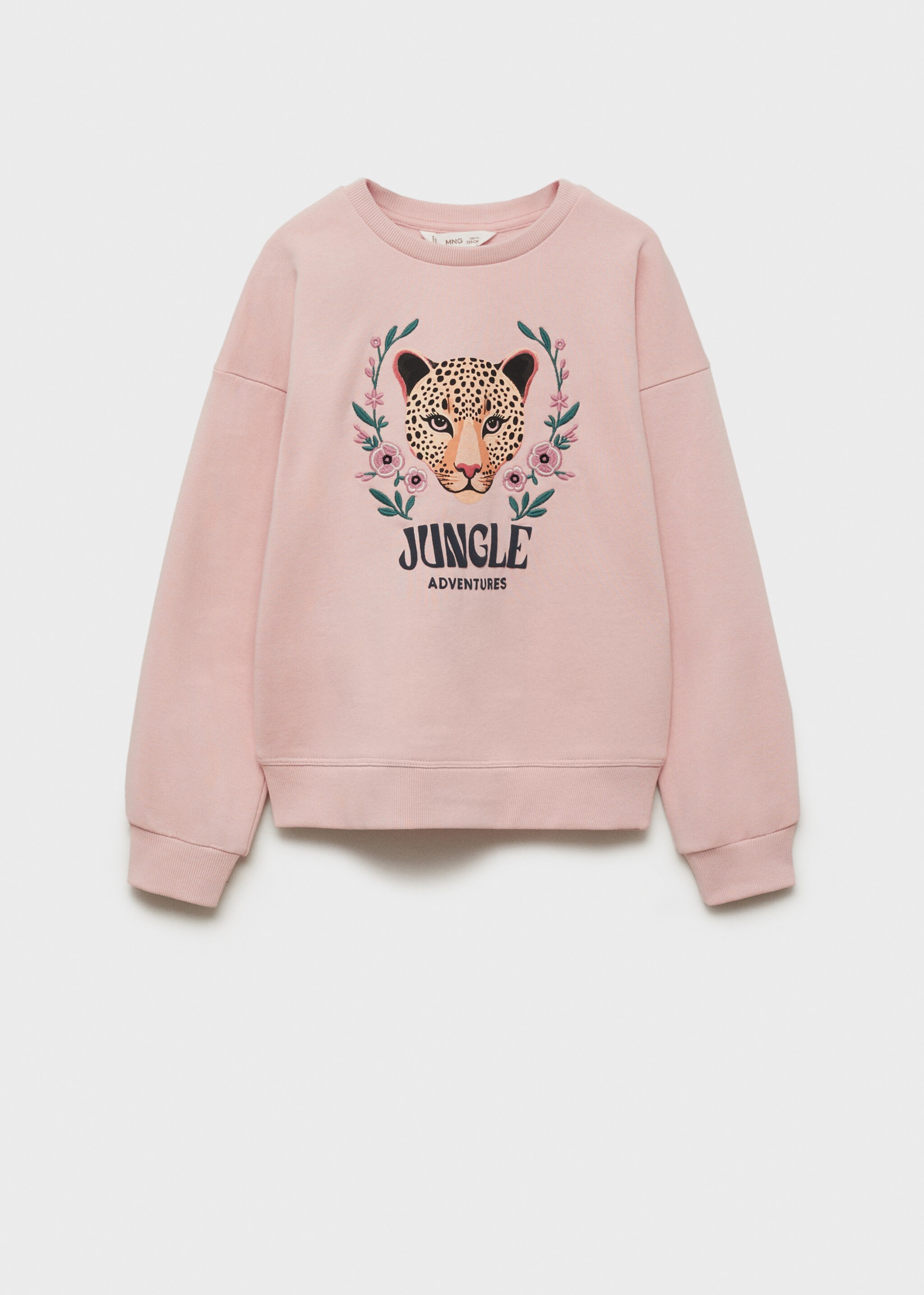 Printed cotton sweatshirt - Article without model