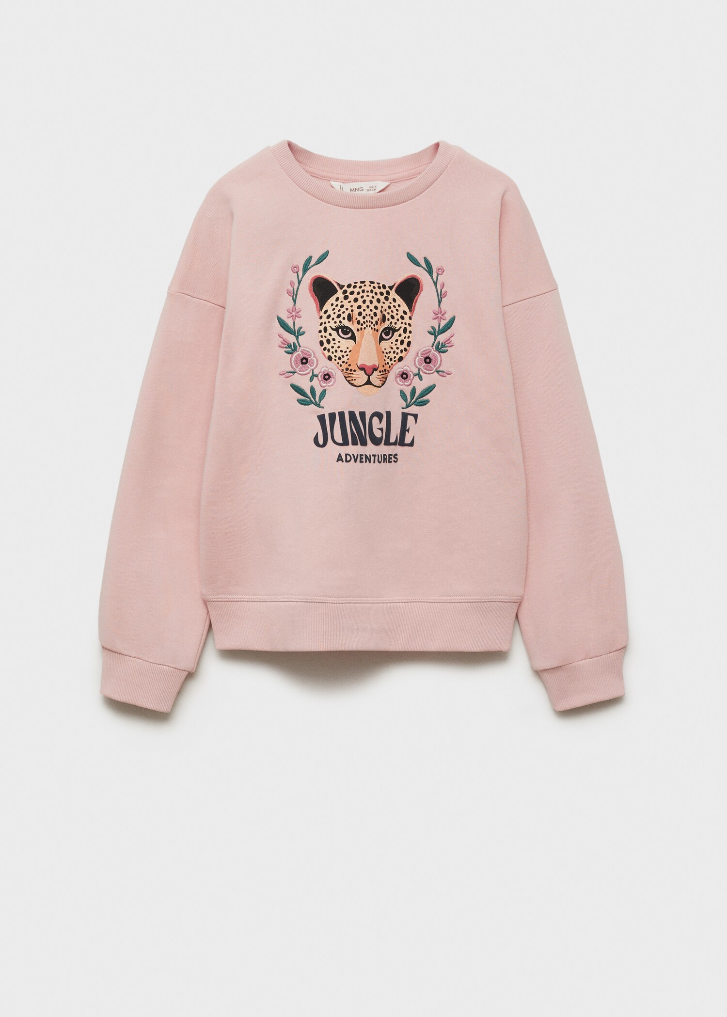 Gemustertes Baumwoll-Sweatshirt - Artikel ohne Model