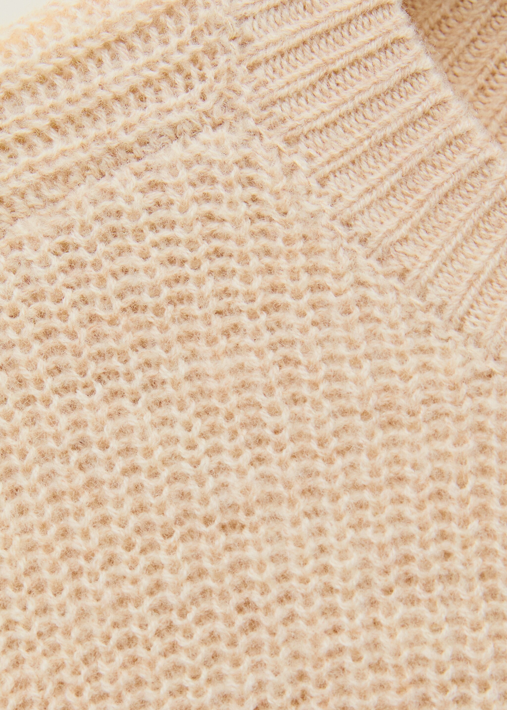 Wollpullover in Cropped-Länge - Detail des Artikels 8, Hellgrau/Pastellgrau. Ref: 77007724-00.