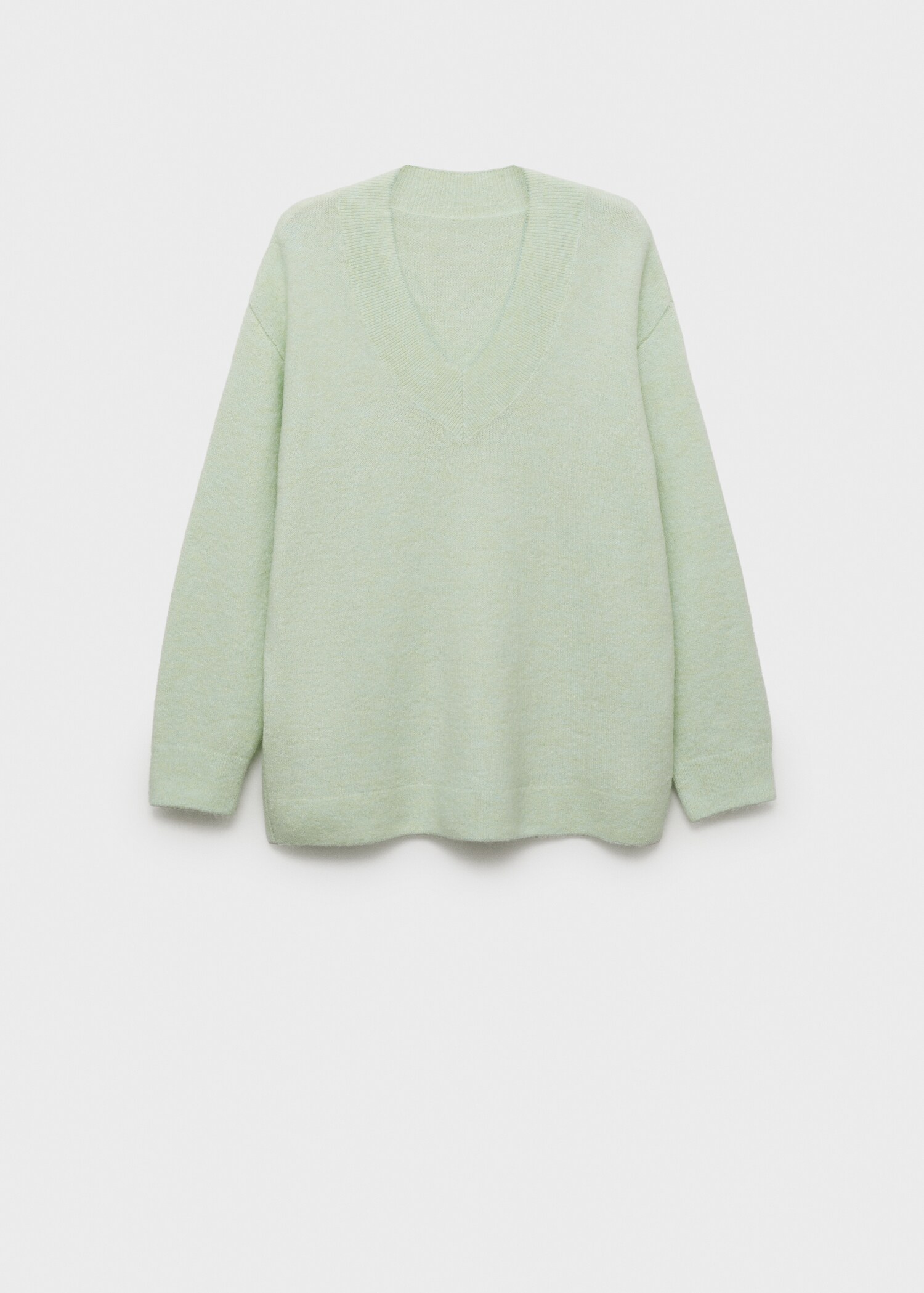 Oversized V-neck sweater - Article without model